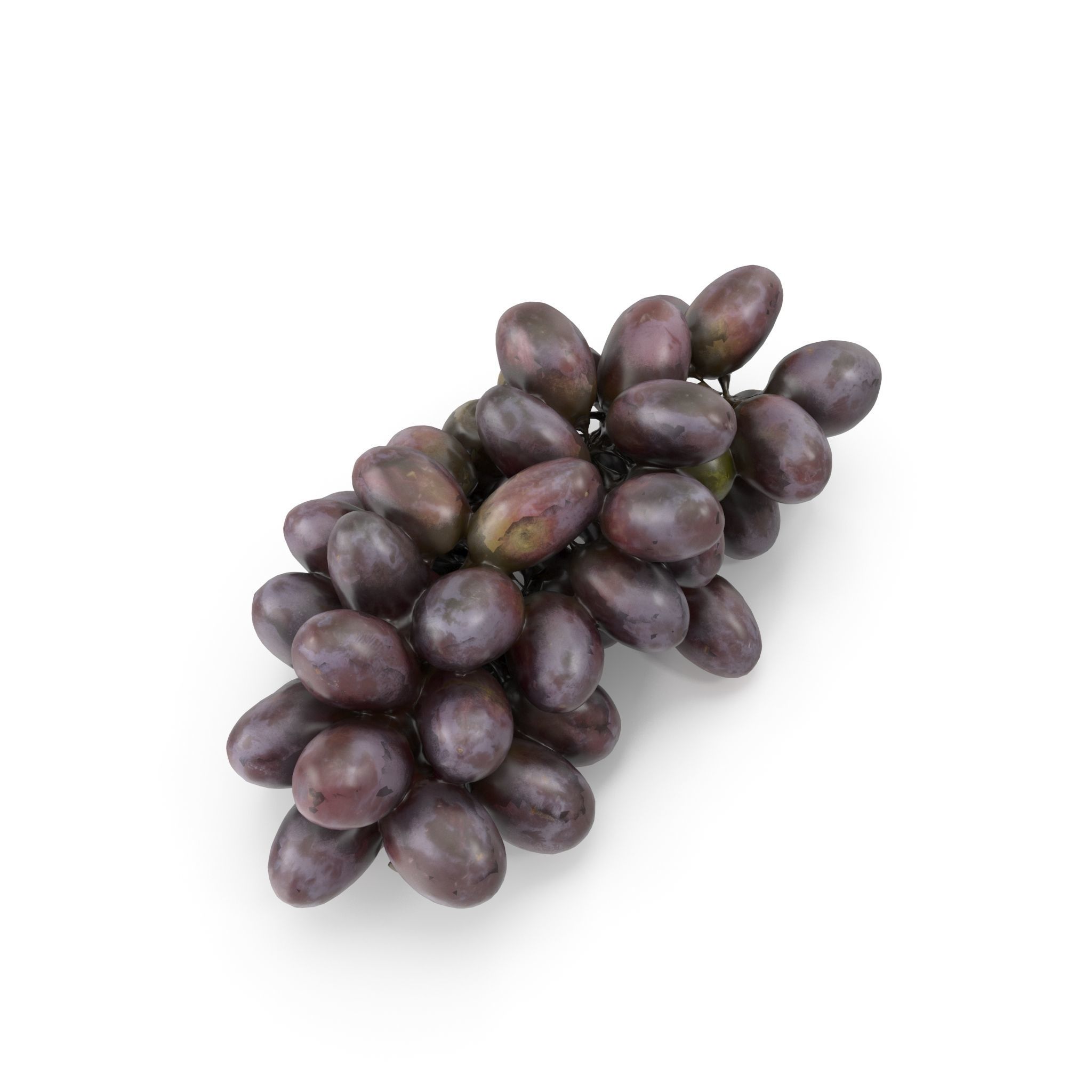 Red Grapes - 4K textures 3D model_4
