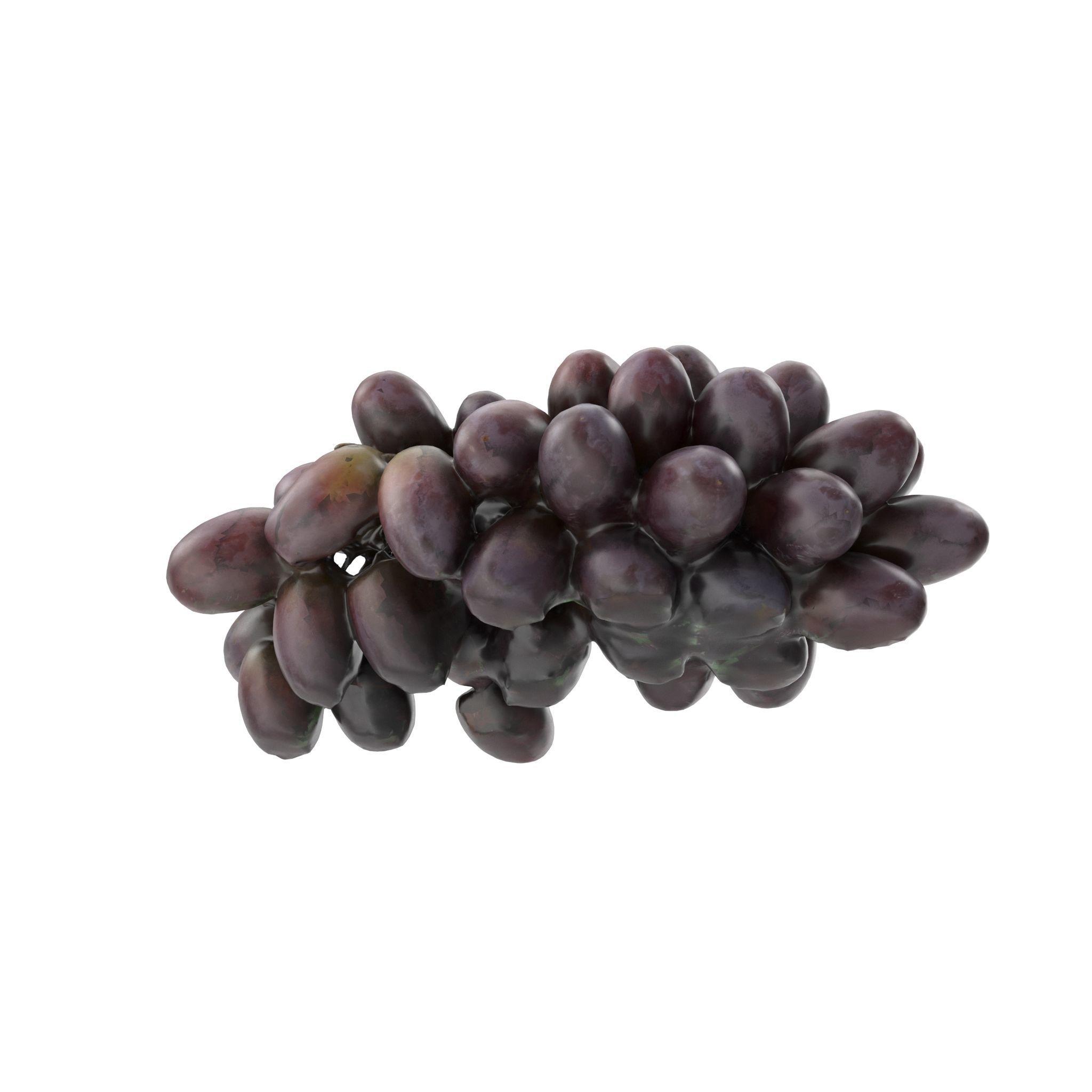 Red Grapes - 4K textures 3D model_7