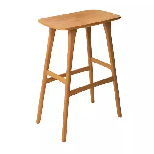 Solid Wood Bar Stool or Chair