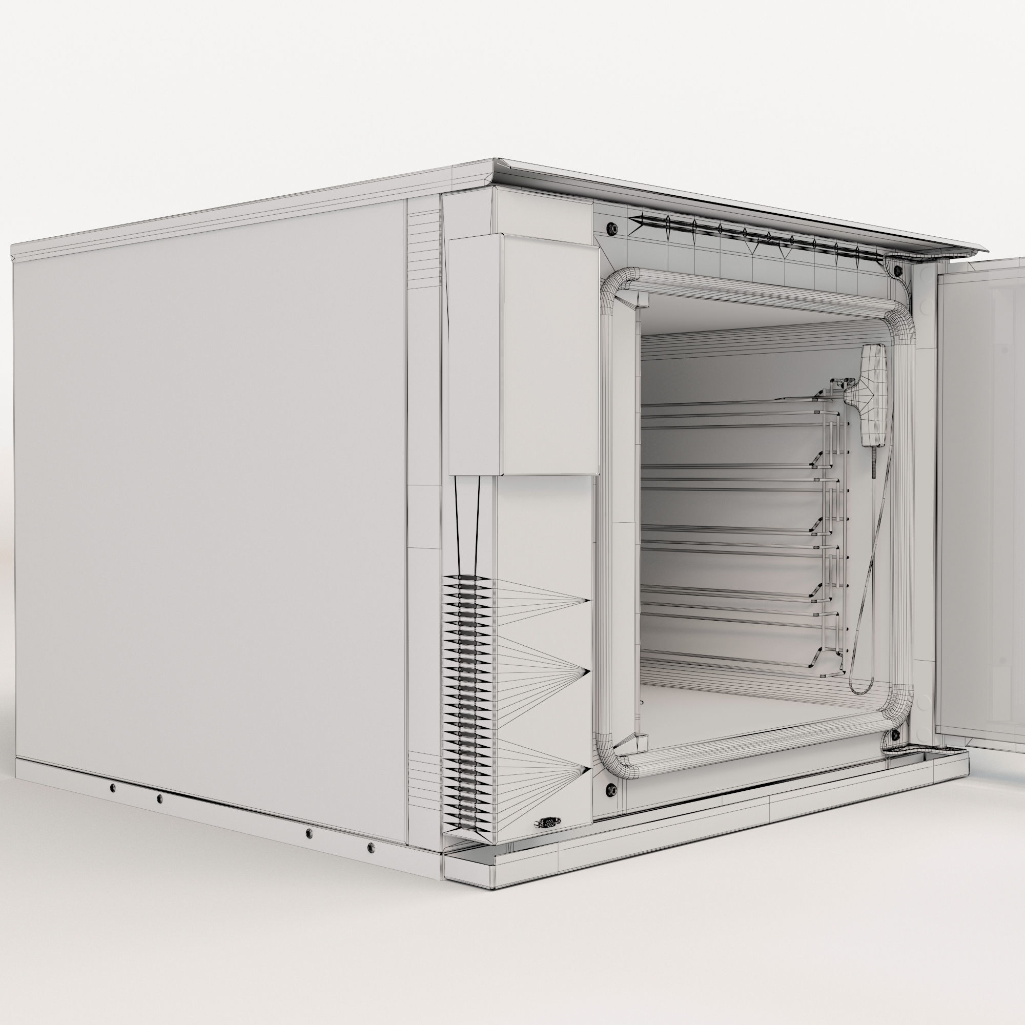 MIWE cube Steam convection oven 3D model_19