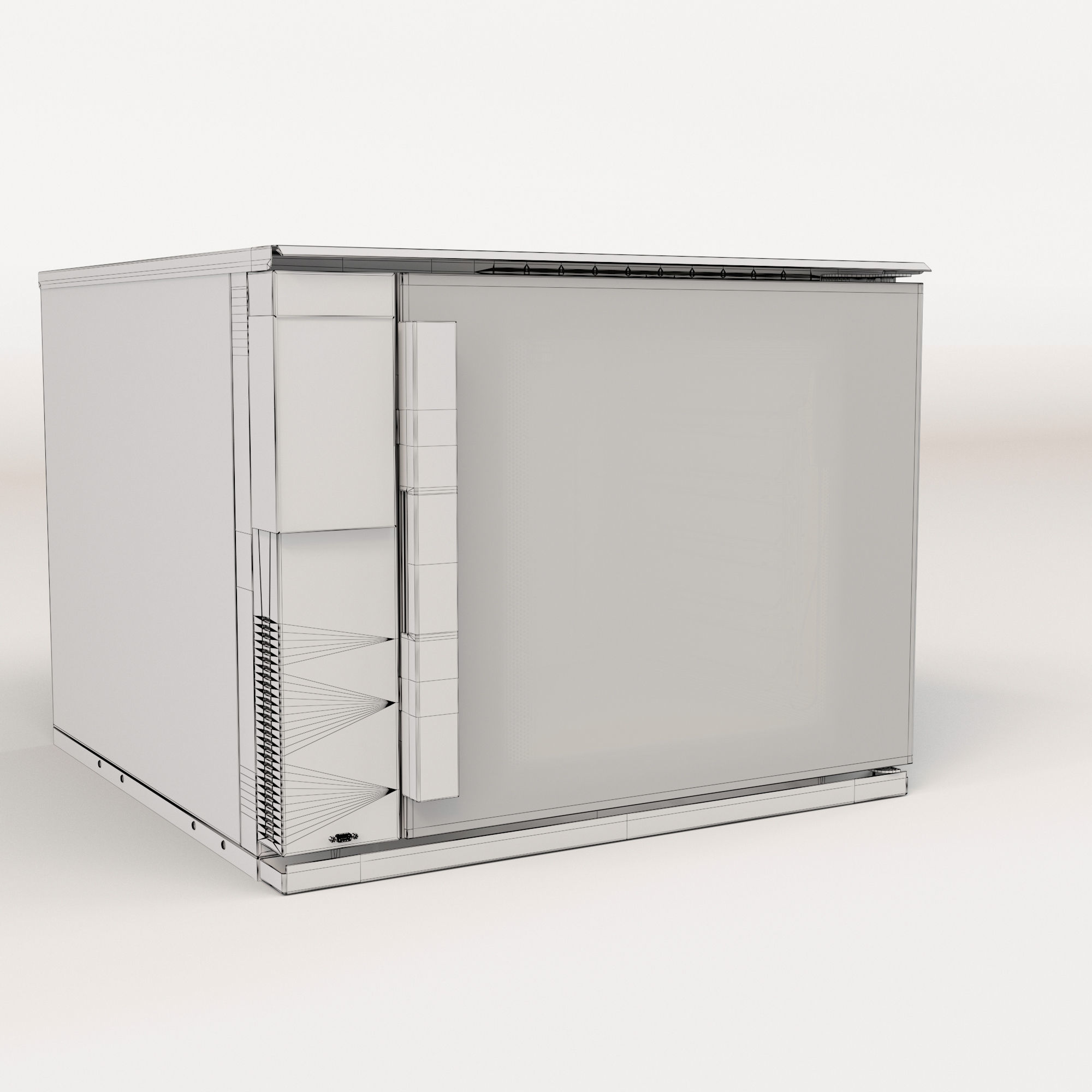 MIWE cube Steam convection oven 3D model_17