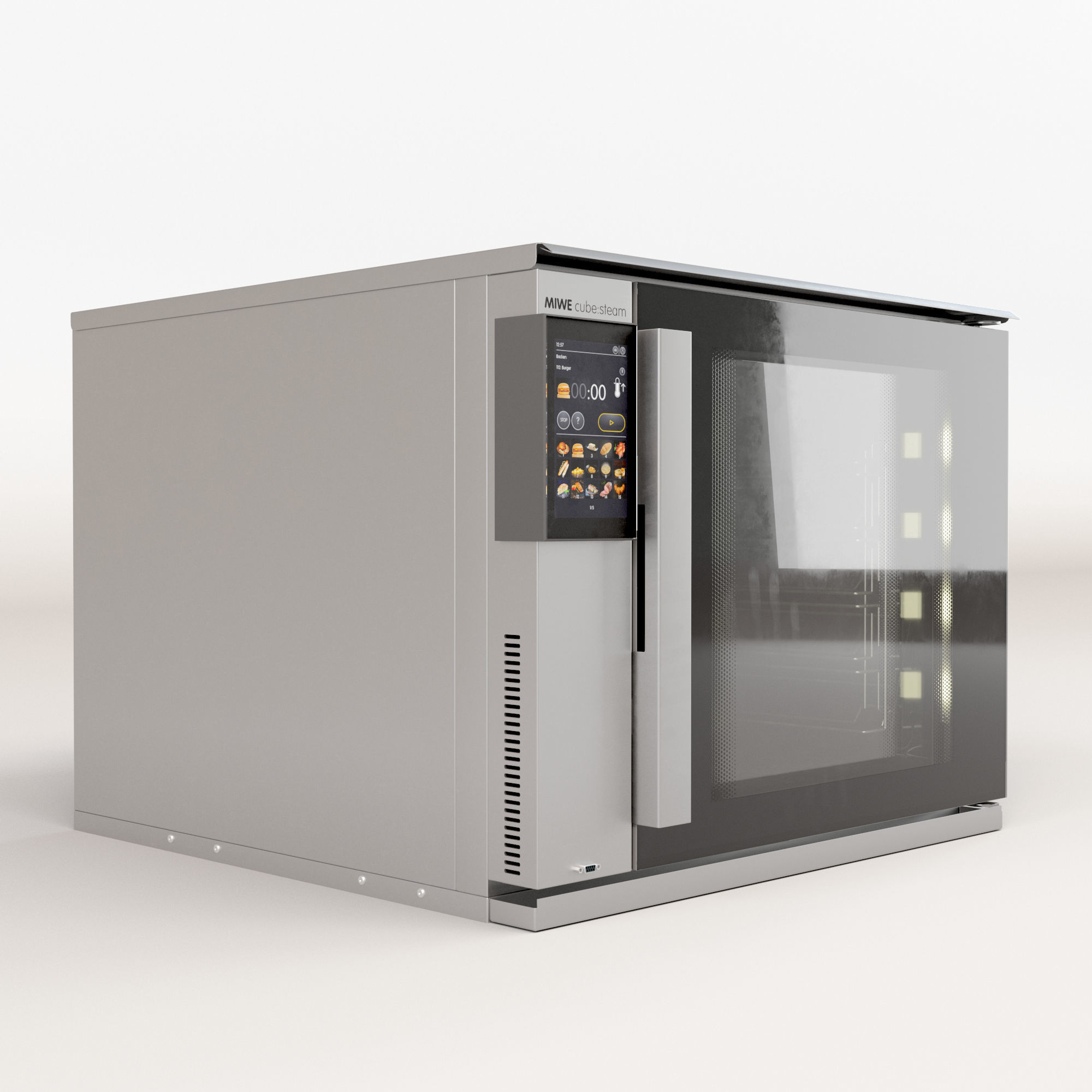 MIWE cube Steam convection oven 3D model_2