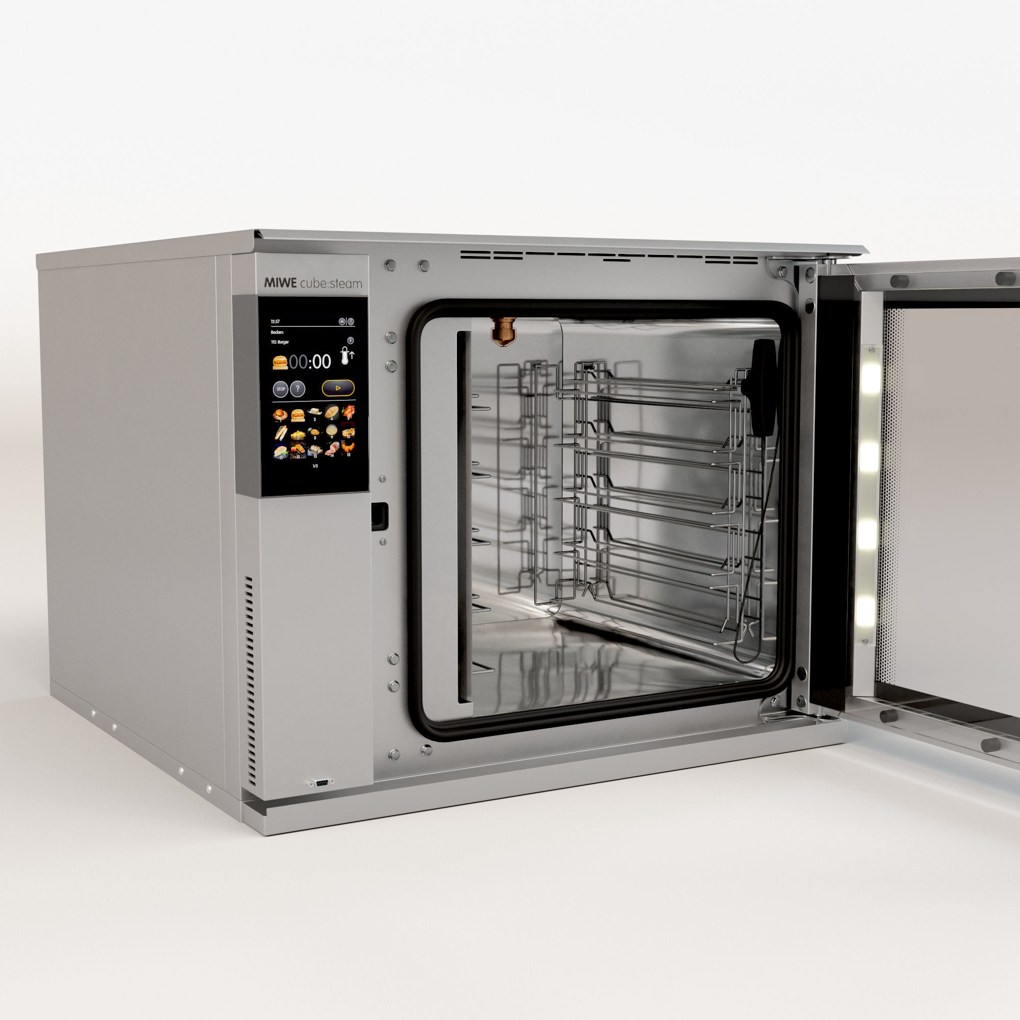 MIWE cube Steam convection oven 3D model_5