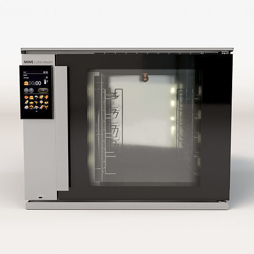 MIWE cube Steam convection oven 3D model