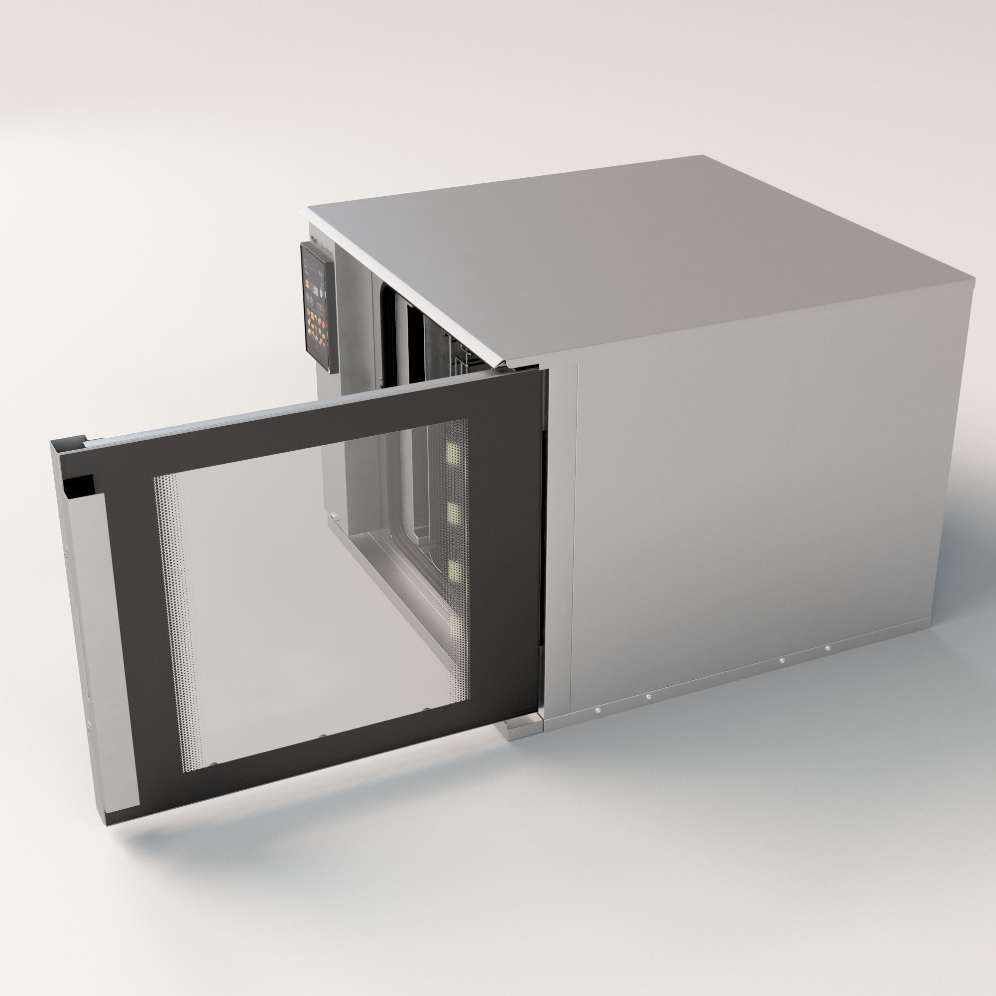 MIWE cube Steam convection oven 3D model_9