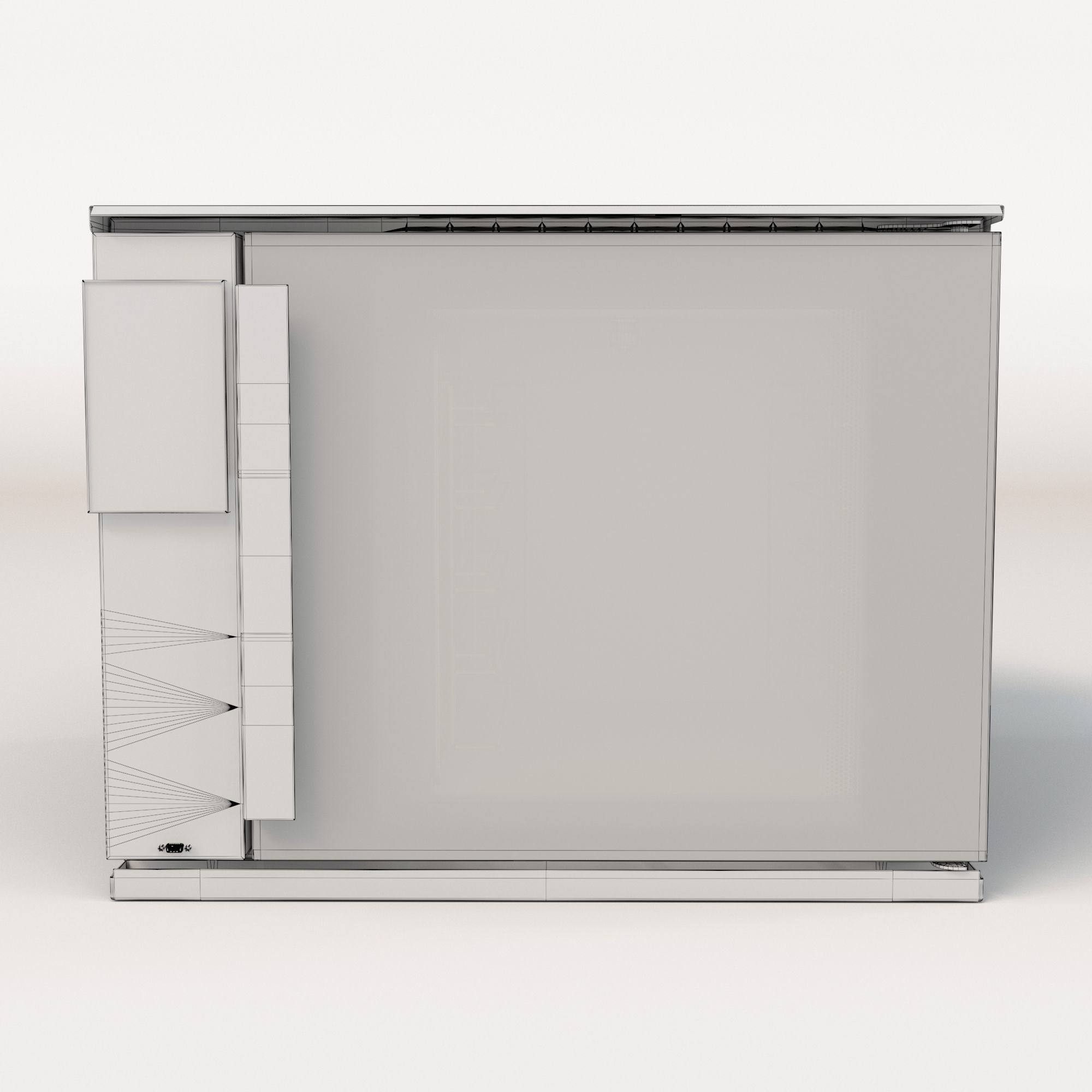 MIWE cube Steam convection oven 3D model_12