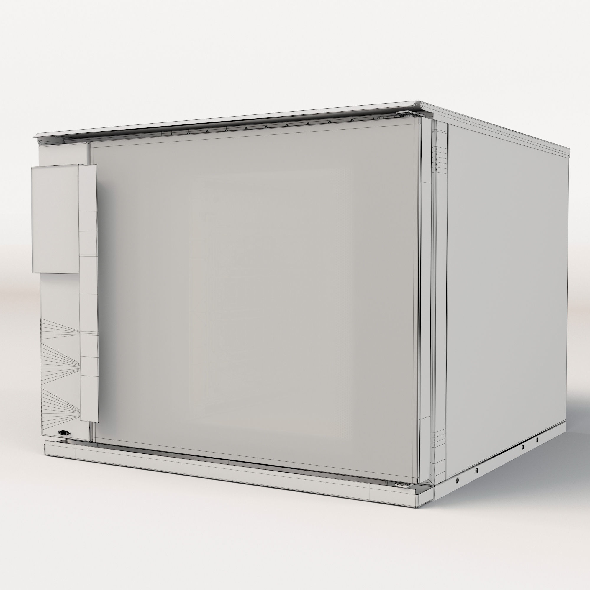 MIWE cube Steam convection oven 3D model_16