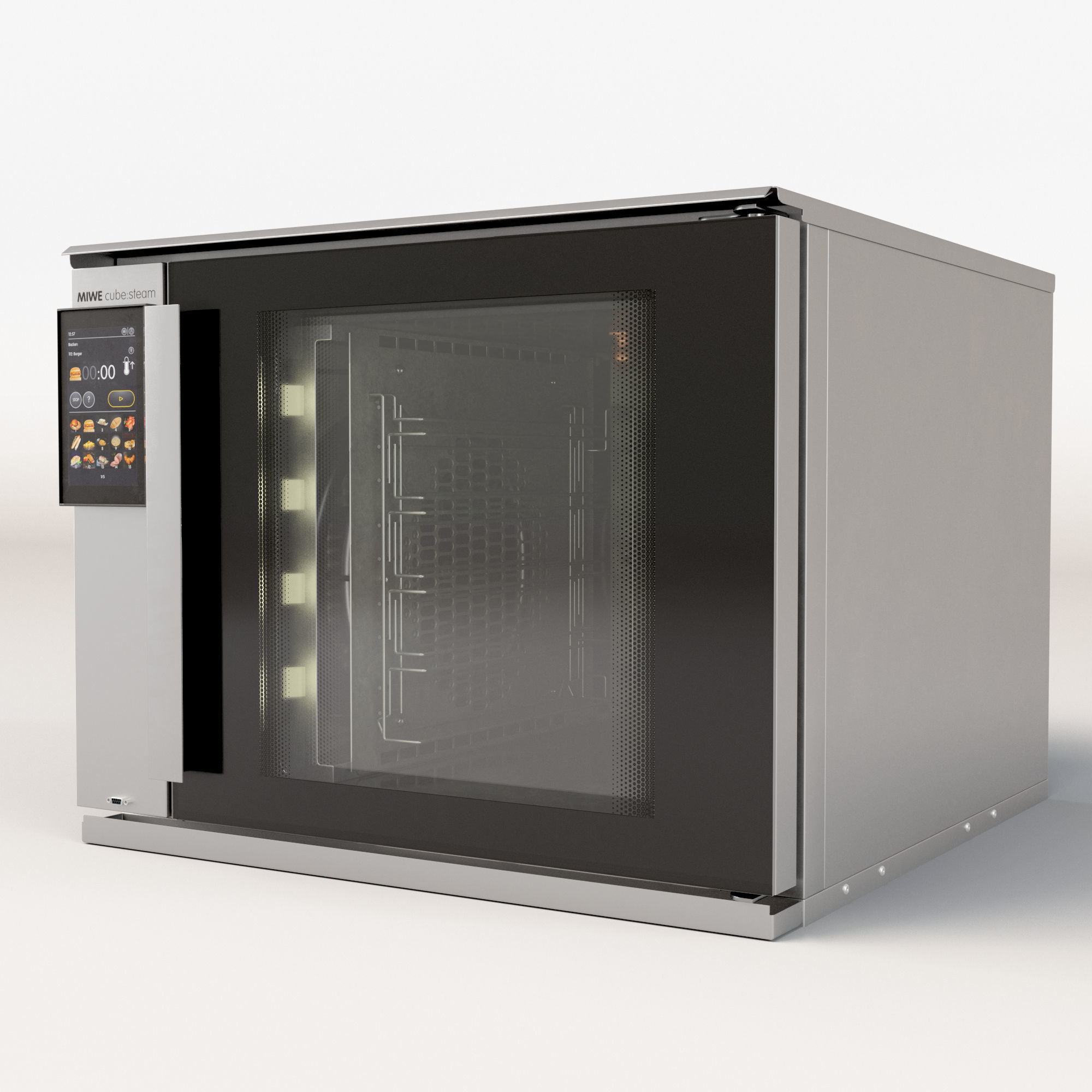 MIWE cube Steam convection oven 3D model_3