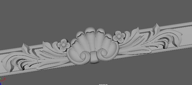  TOILET TABLE WITH MIRROR 3D model_10