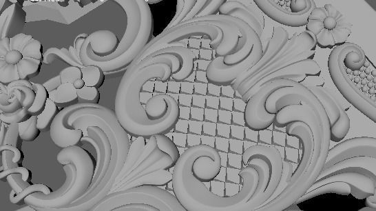  TOILET TABLE WITH MIRROR 3D model_6