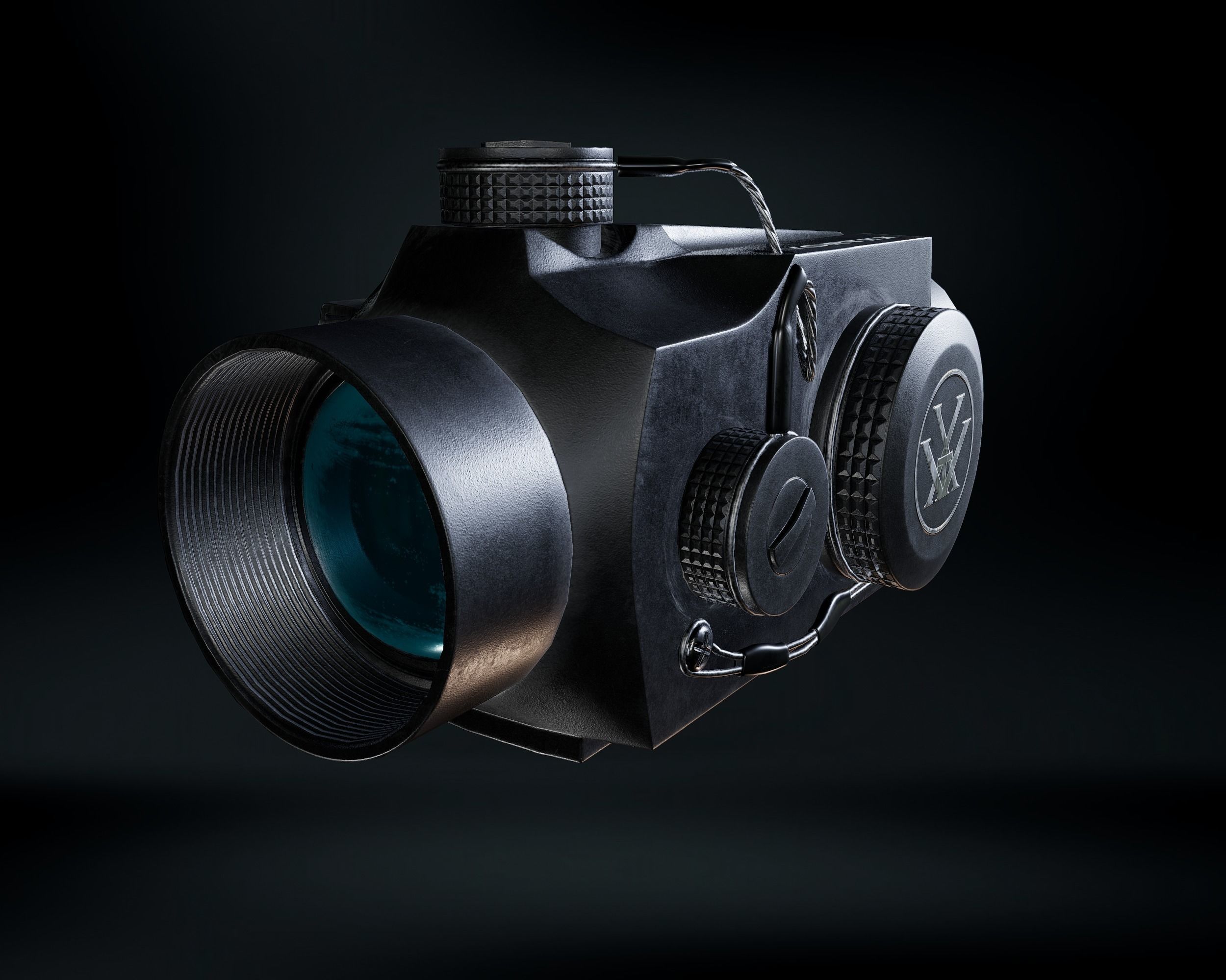 Vortex Sparc 2 Red Dot 2 MOA Low-poly 3D model_3