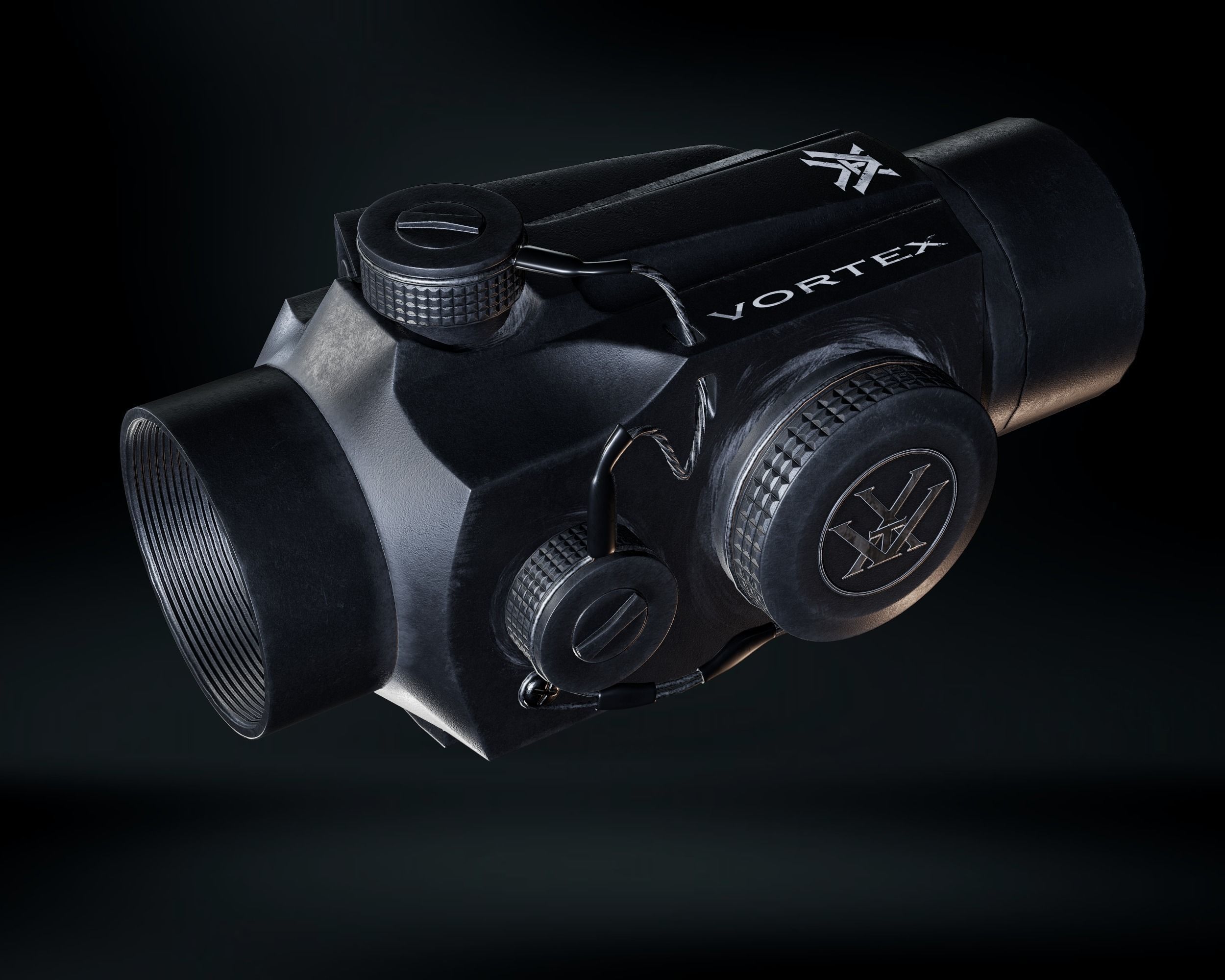 Vortex Sparc 2 Red Dot 2 MOA Low-poly 3D model_9