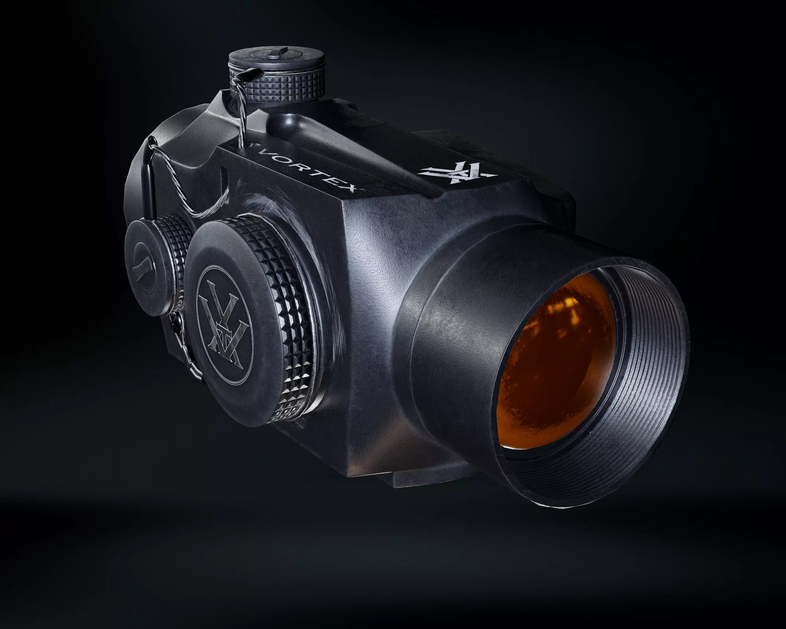 Vortex Sparc 2 Red Dot 2 MOA Low-poly 3D model_0