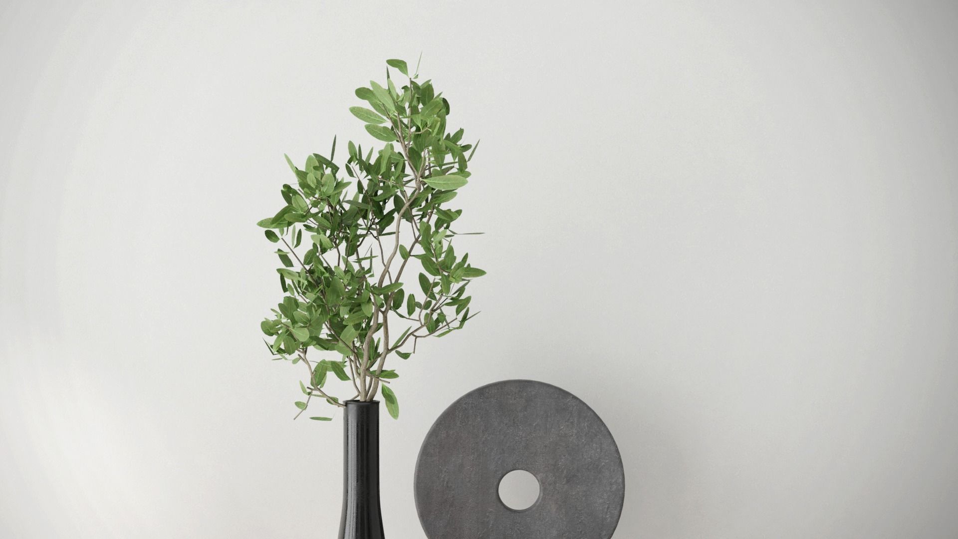 Modern decorative set 001 Free 3D model_3