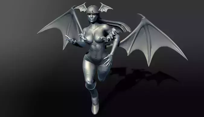 Morrigan Aensland 3D printable figure 3D print model