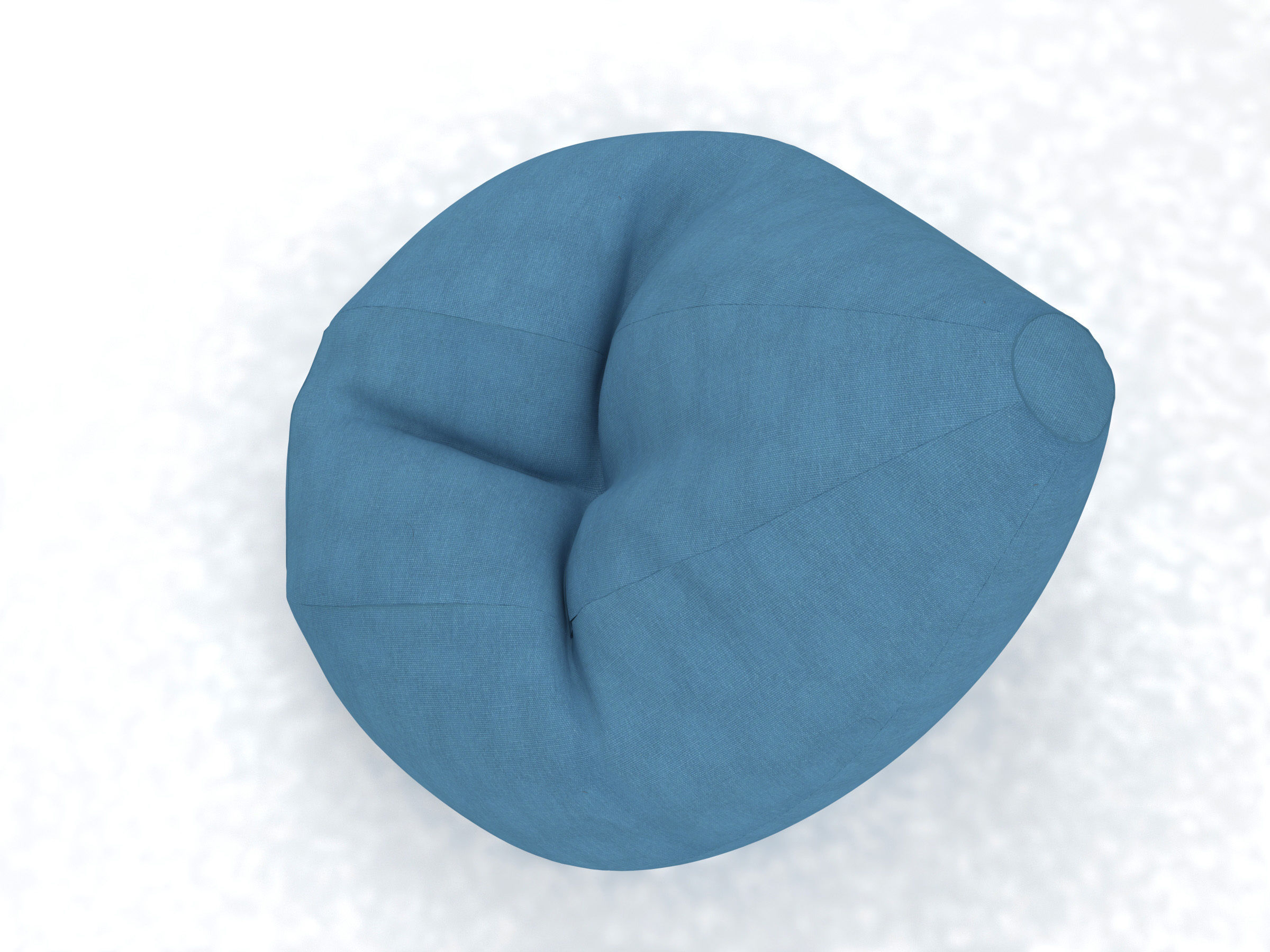 Bean Bag chair 3D model_5