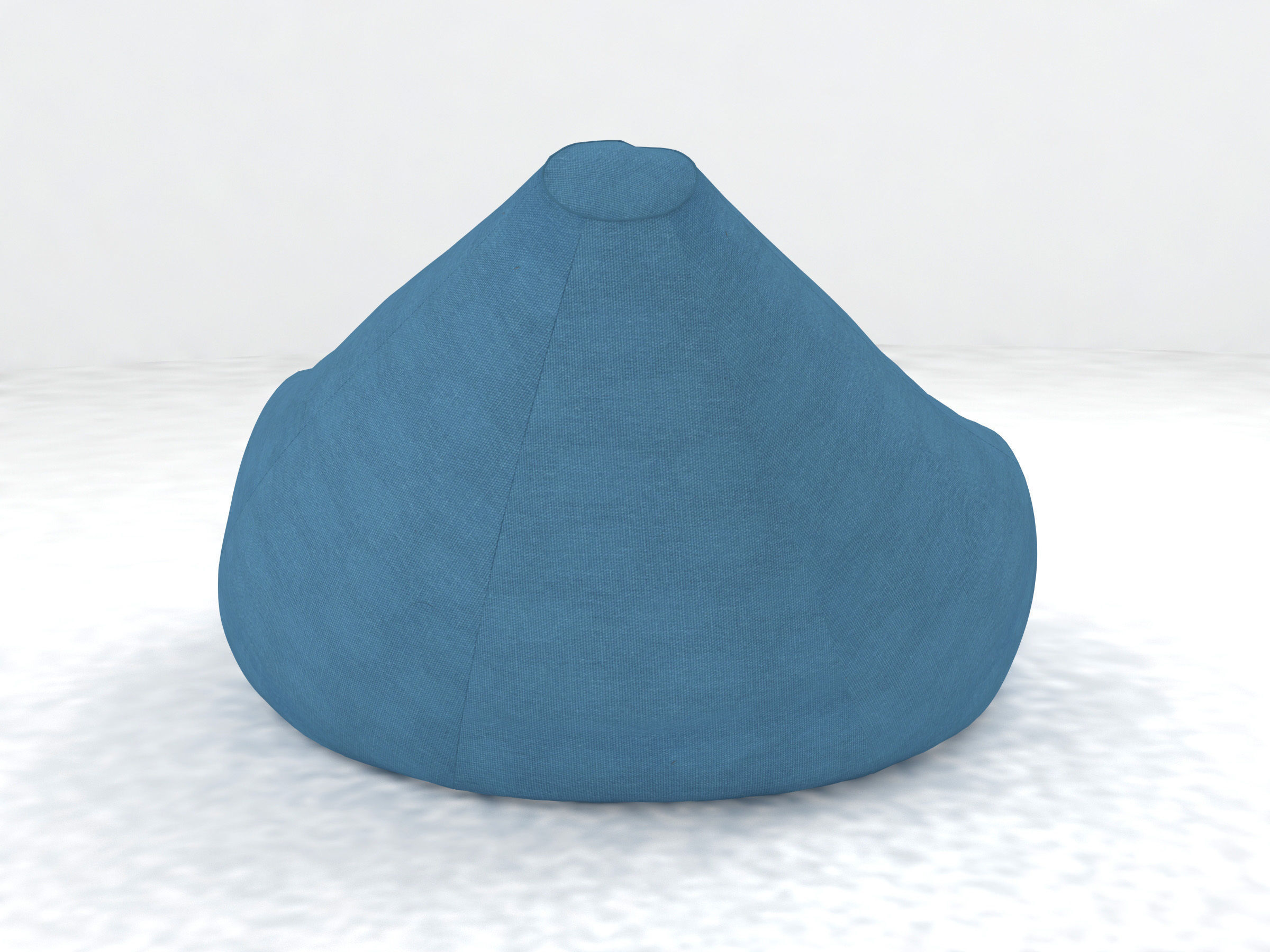 Bean Bag chair 3D model_4