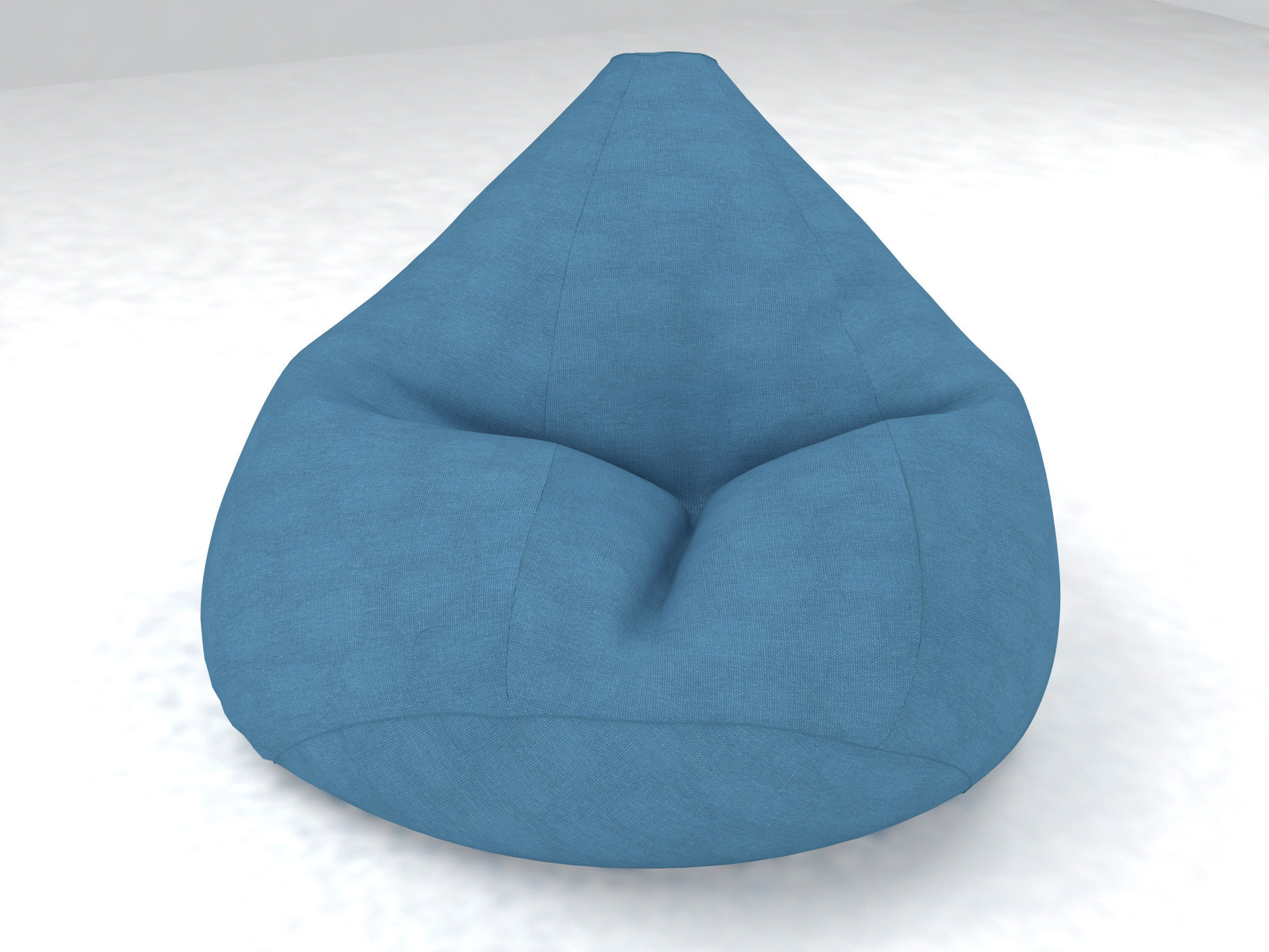 Bean Bag chair 3D model_6
