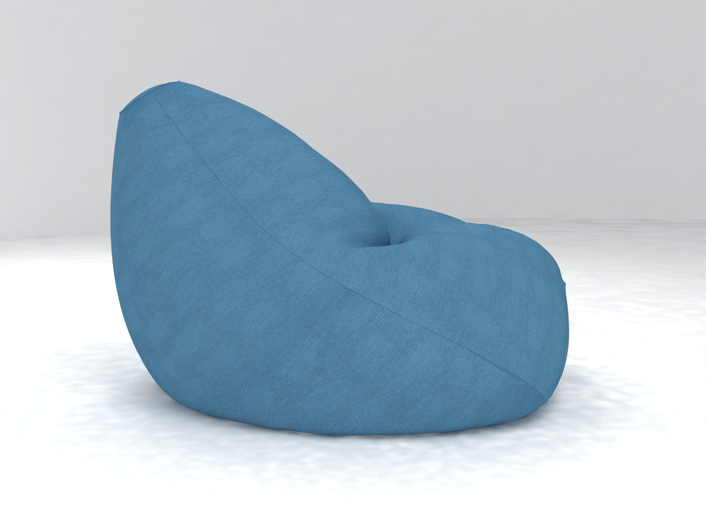 Bean Bag chair 3D model_3