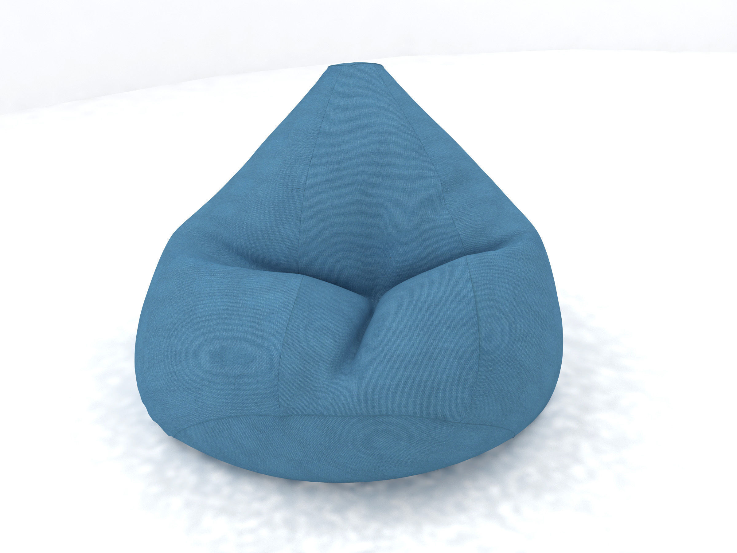 Bean Bag chair 3D model_2