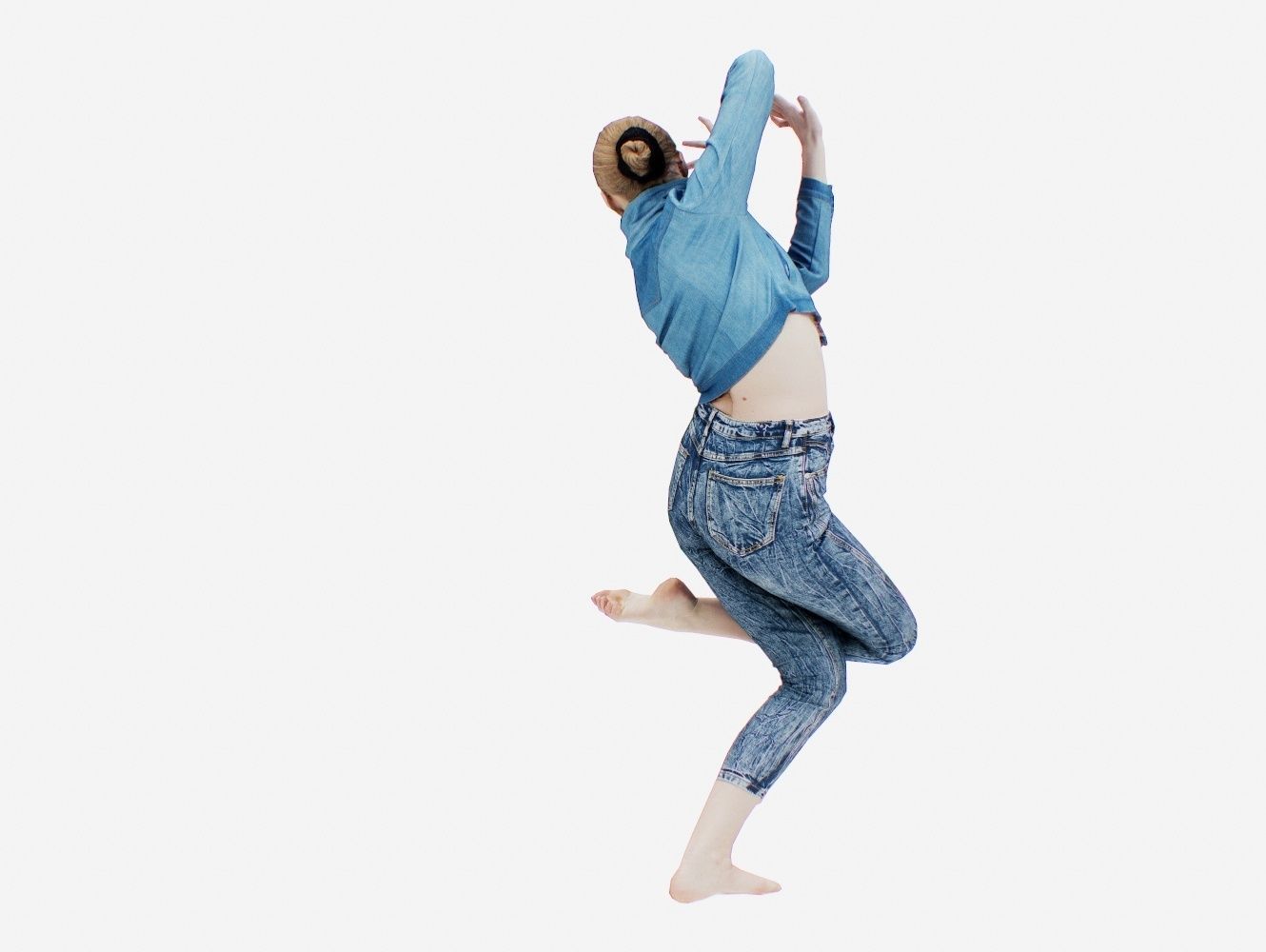 Jeans Pants 013 Low-poly 3D model_6