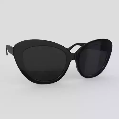 Sunglasses 5 Low-poly 3D model