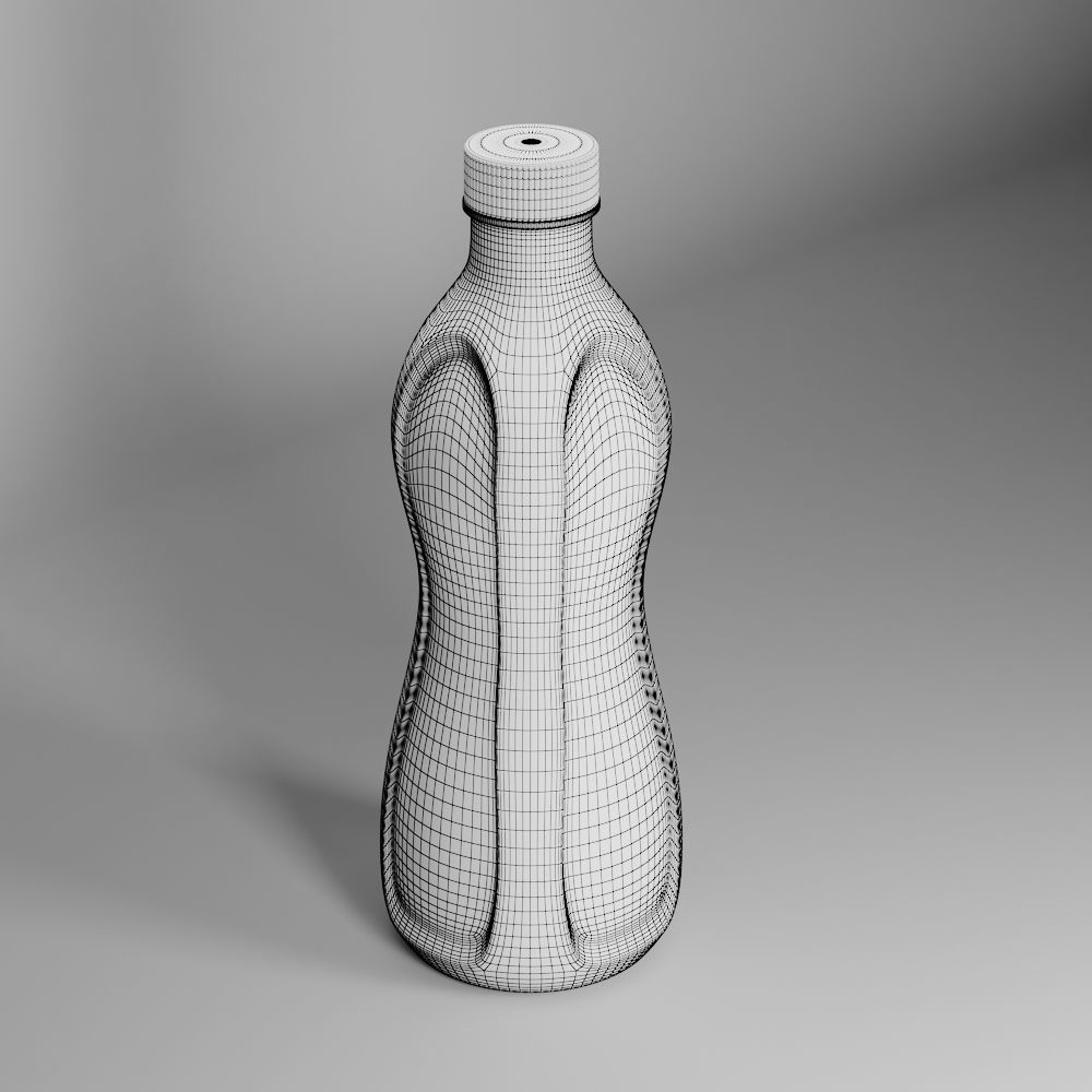 Water Bottle 3D model_3