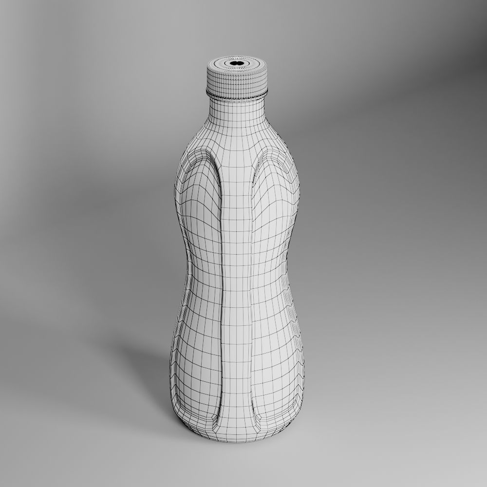 Water Bottle 3D model_2