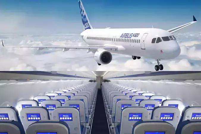 Airbus A 320neo 3D model