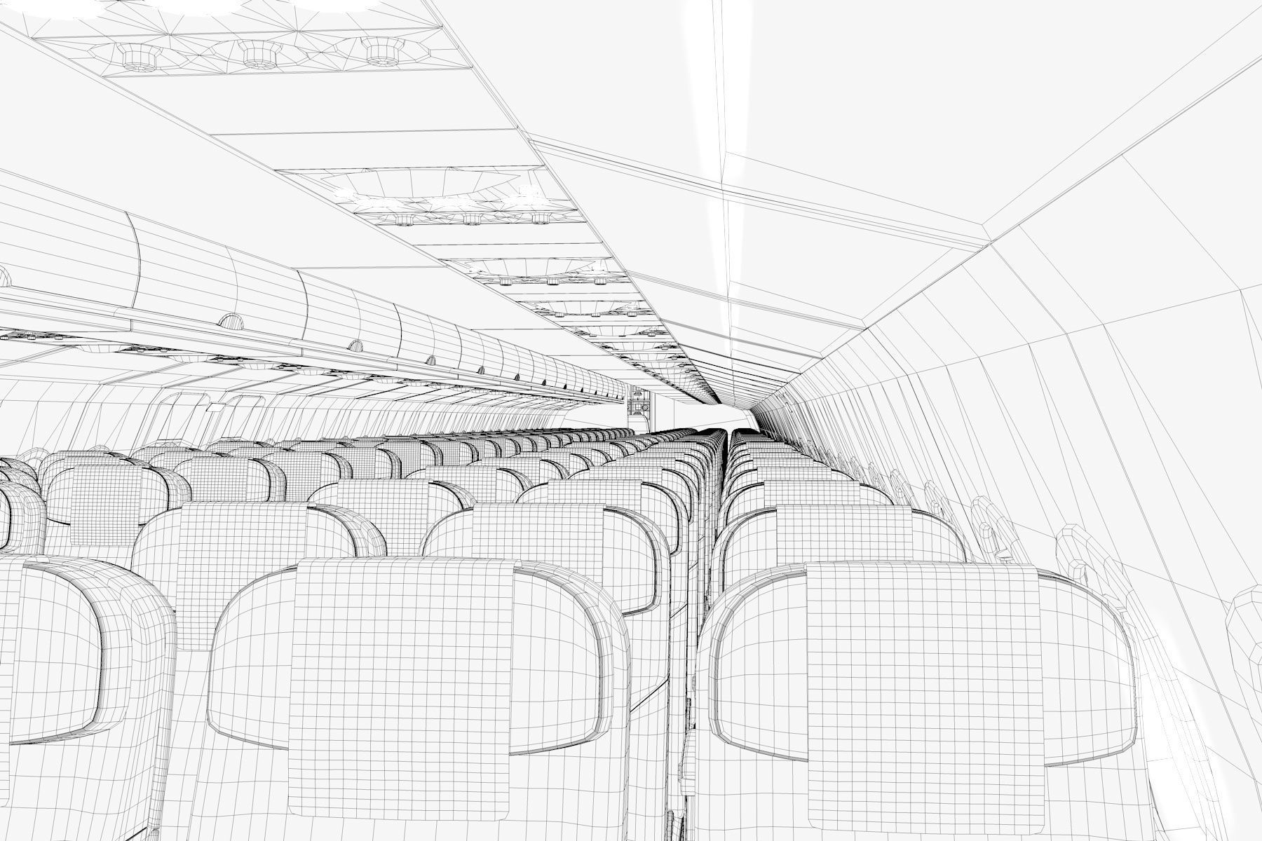 Airbus A 320neo 3D model_38