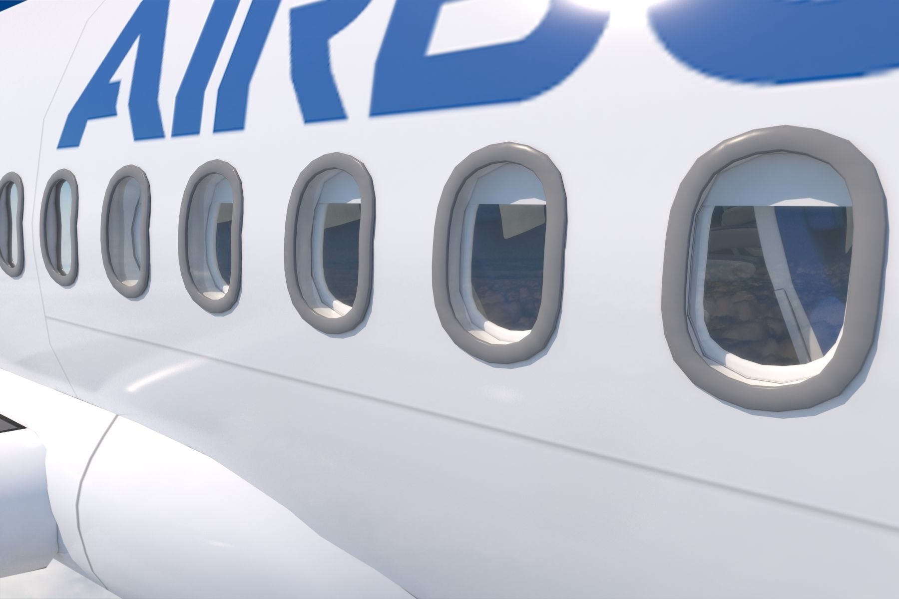 Airbus A 320neo 3D model_6