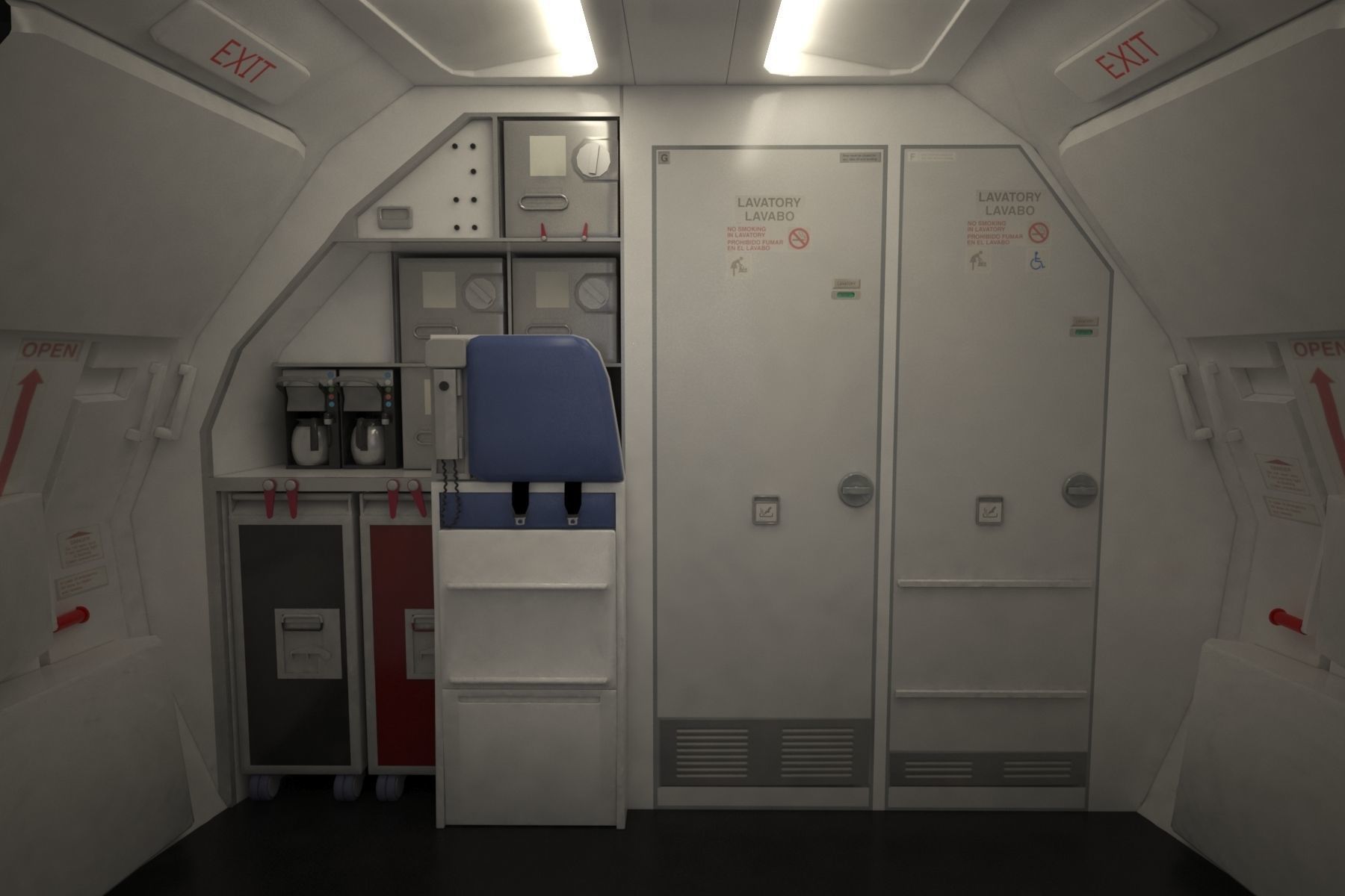 Airbus A 320neo 3D model_19