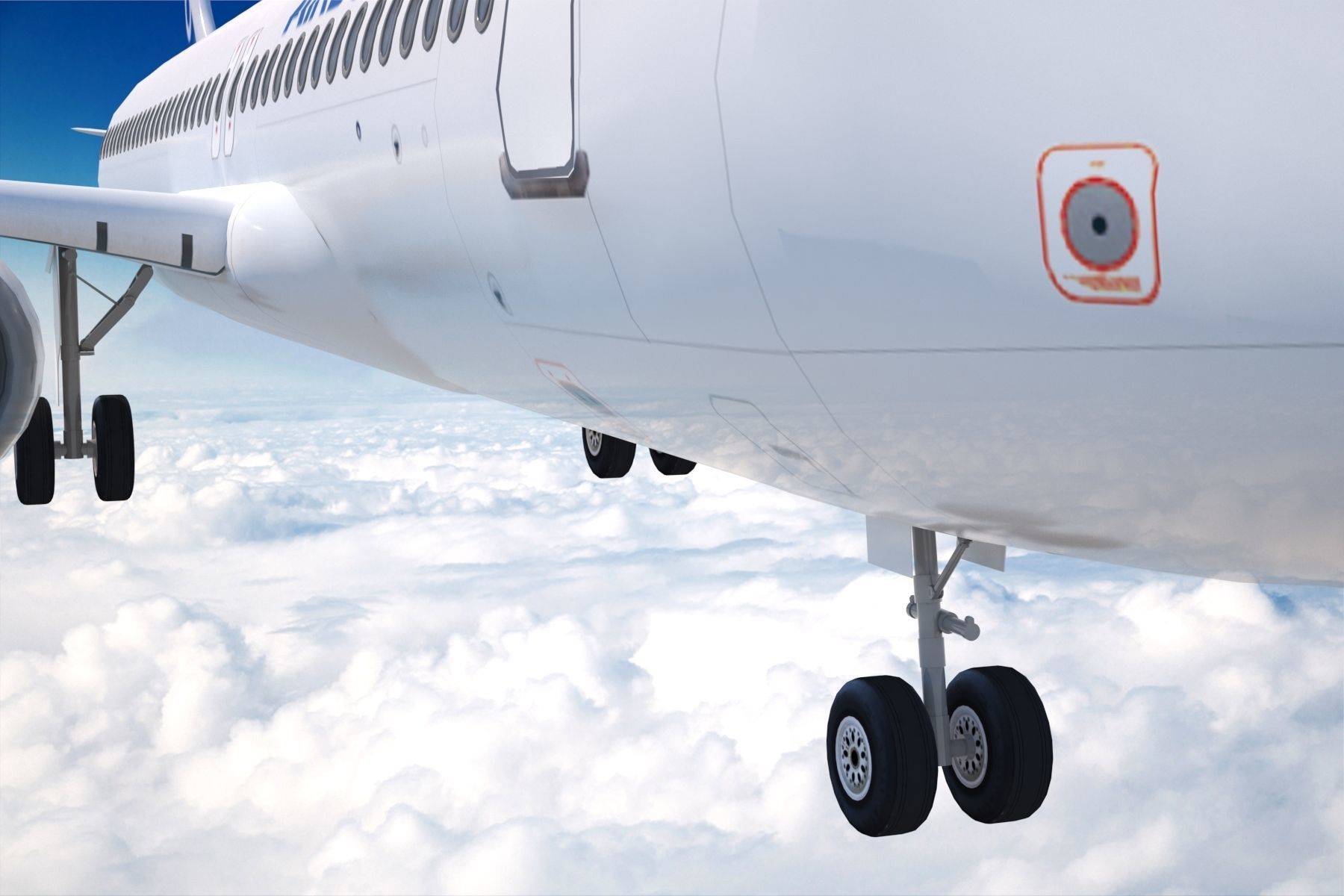 Airbus A 320neo 3D model_5