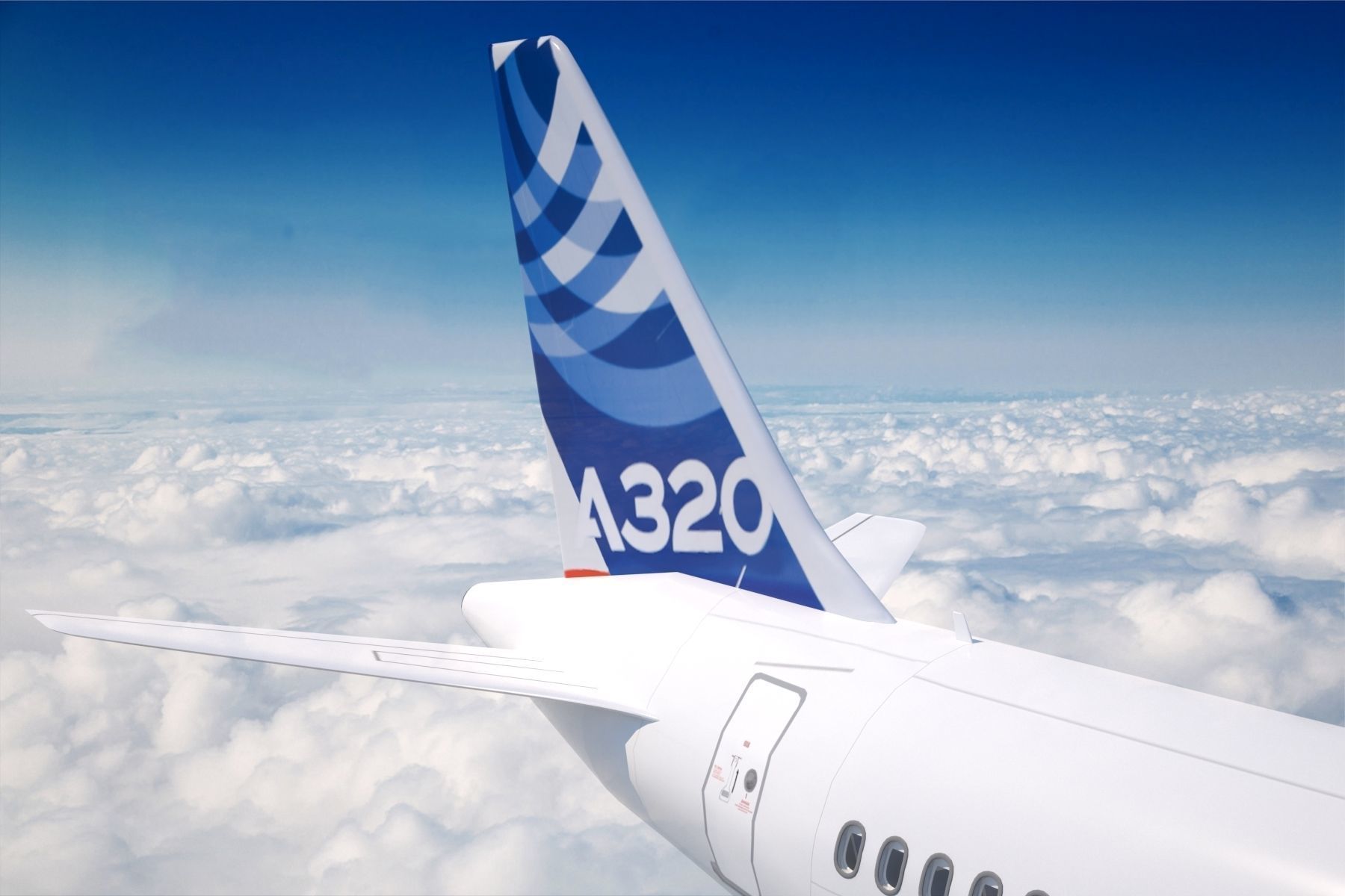 Airbus A 320neo 3D model_10
