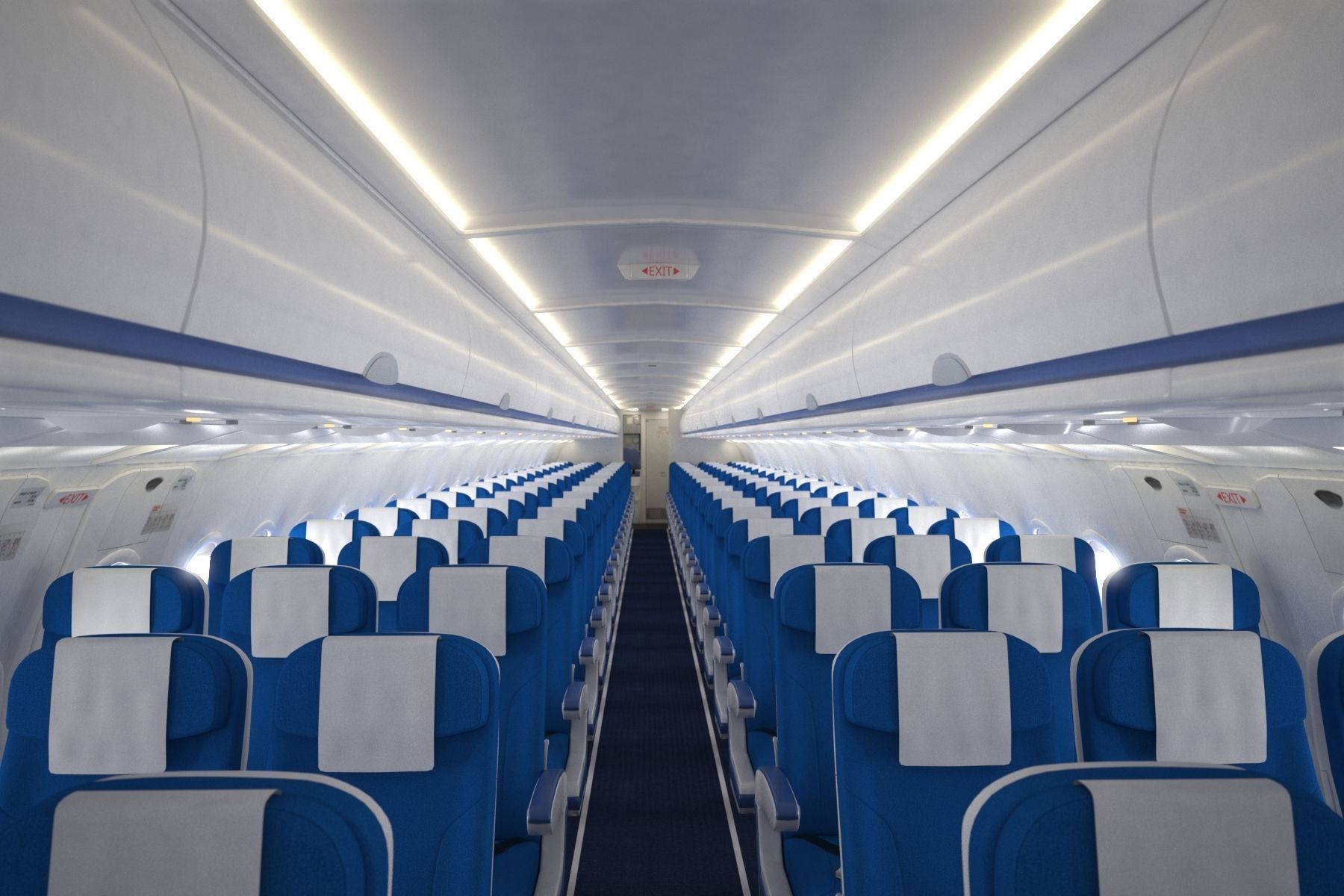 Airbus A 320neo 3D model_17