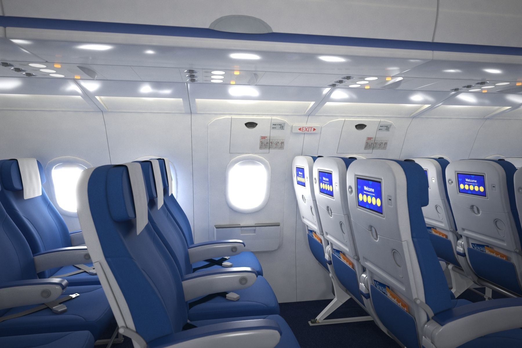 Airbus A 320neo 3D model_18