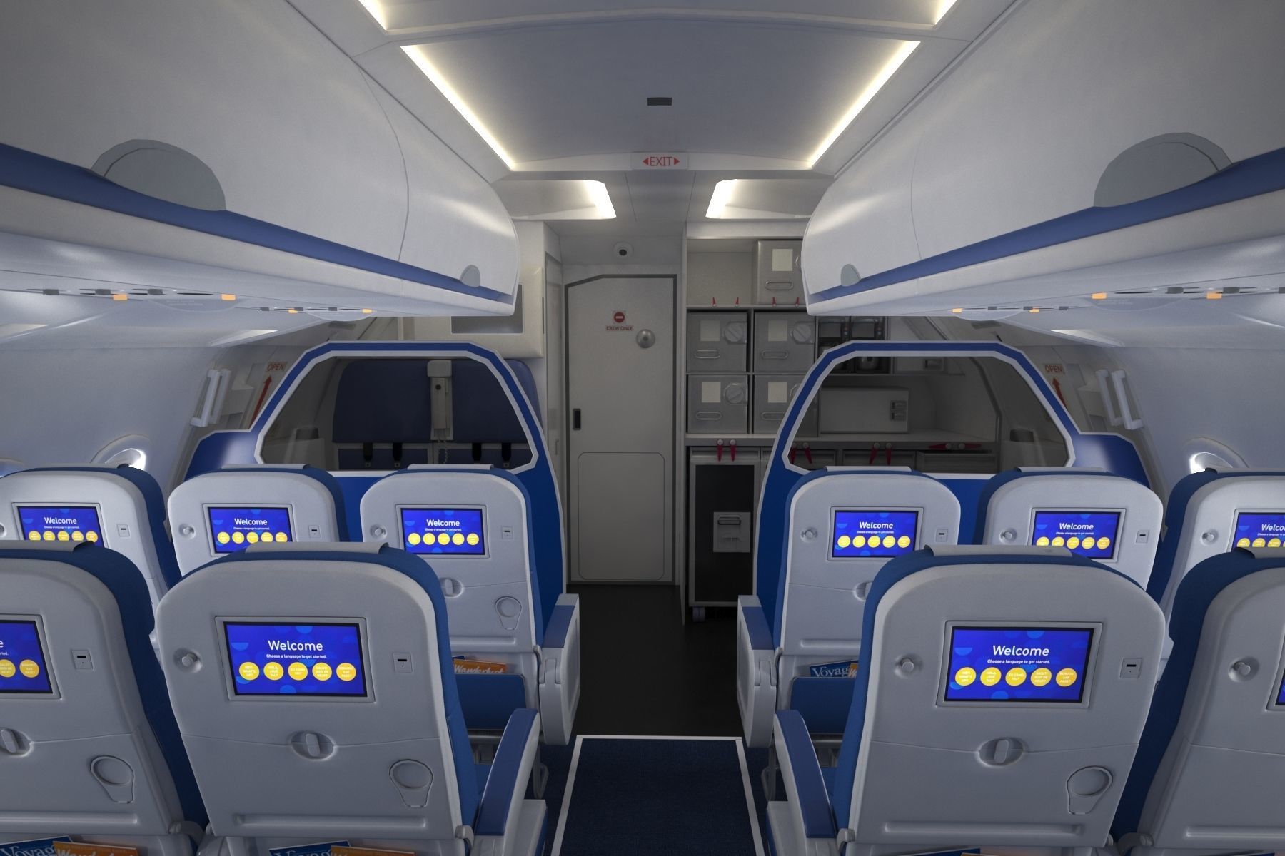 Airbus A 320neo 3D model_24