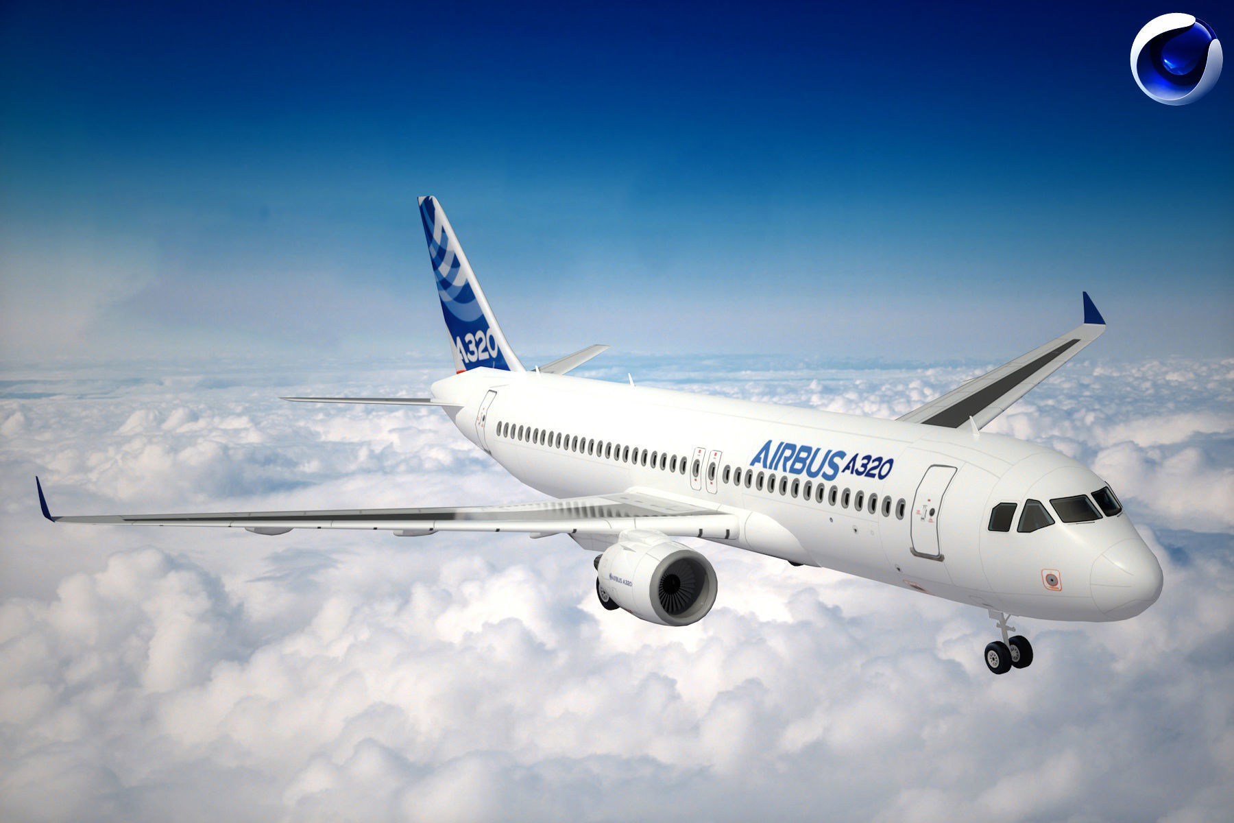 Airbus A 320neo 3D model_3