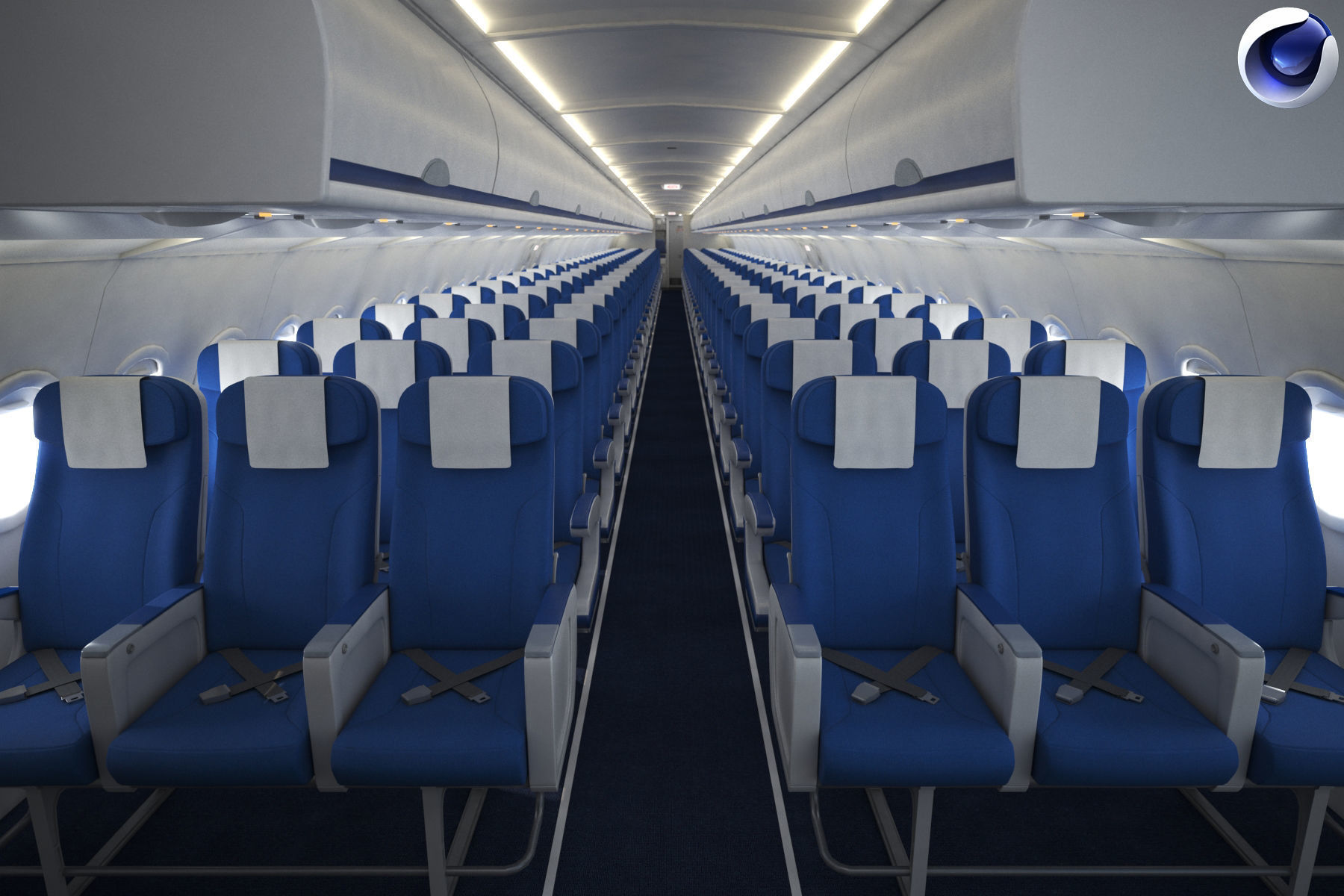 Airbus A 320neo 3D model_13