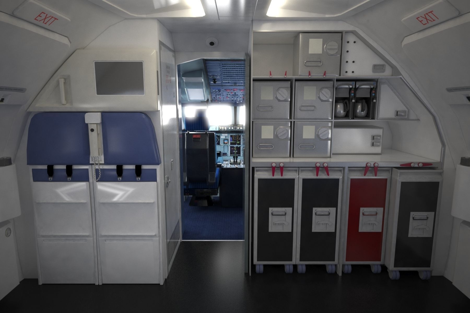 Airbus A 320neo 3D model_26