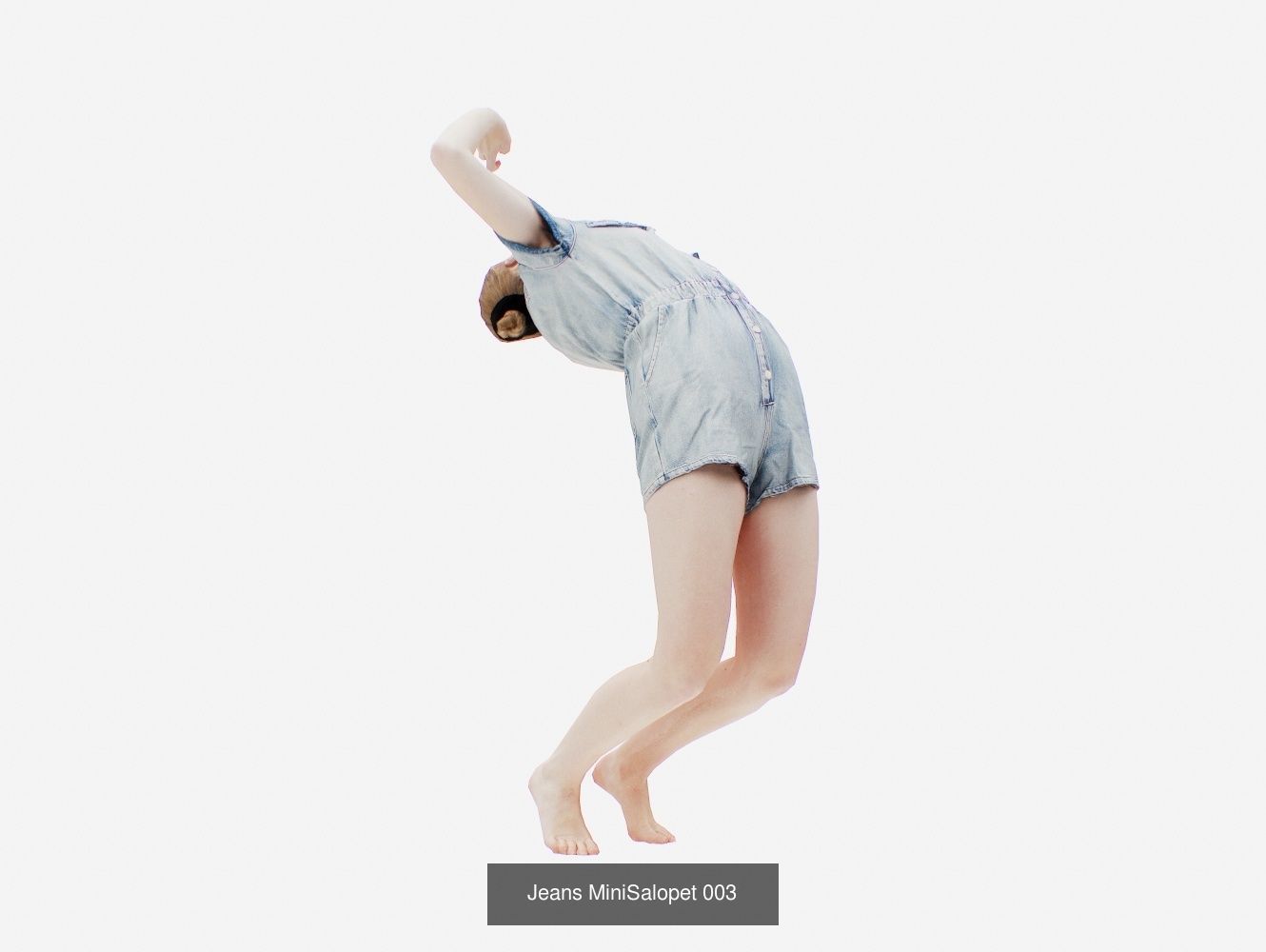 16 Girl in Artistic Pose Bundle 3D Model Collection_32