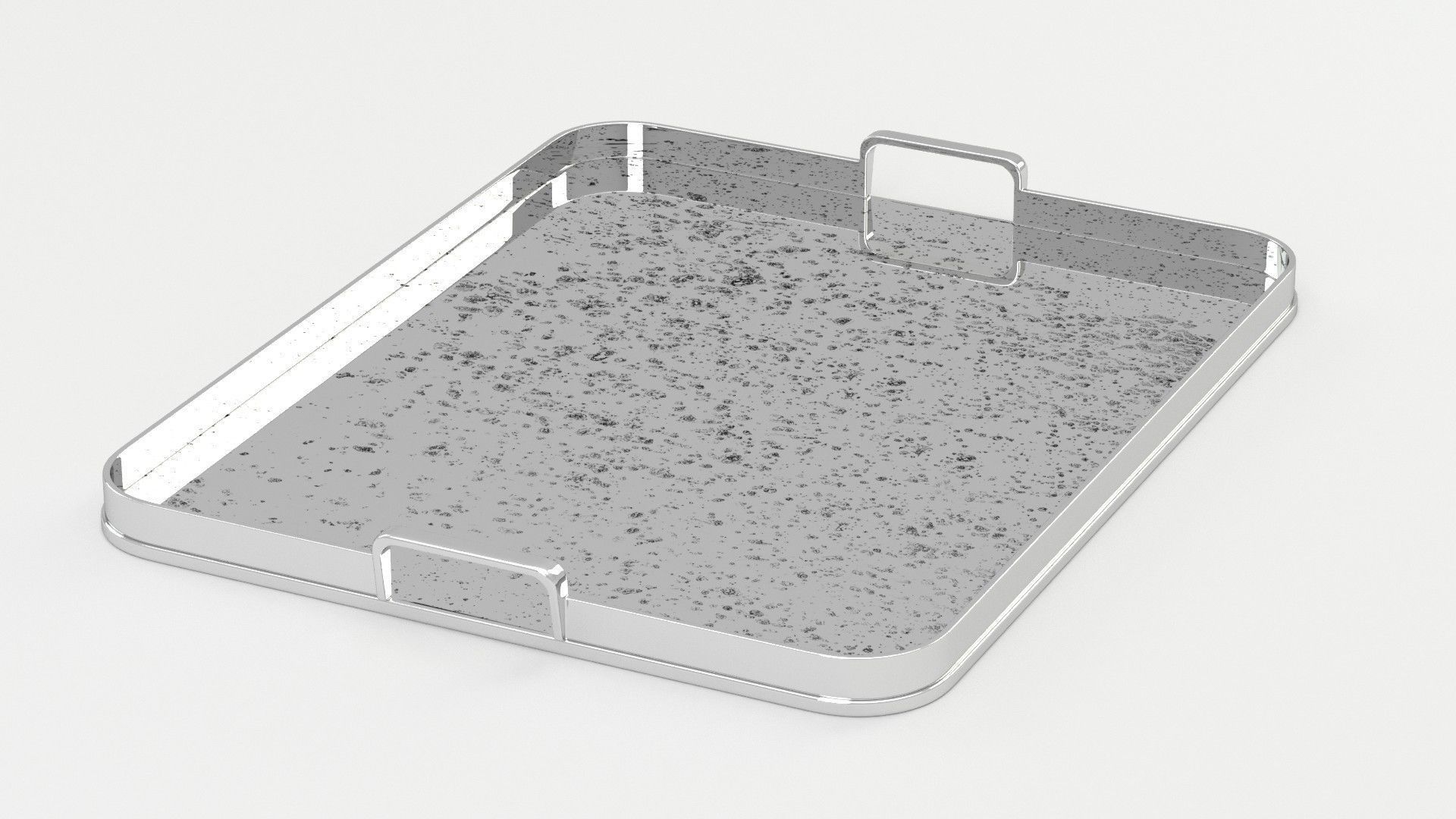 Lupita Rectangular Tray Free 3D model_4