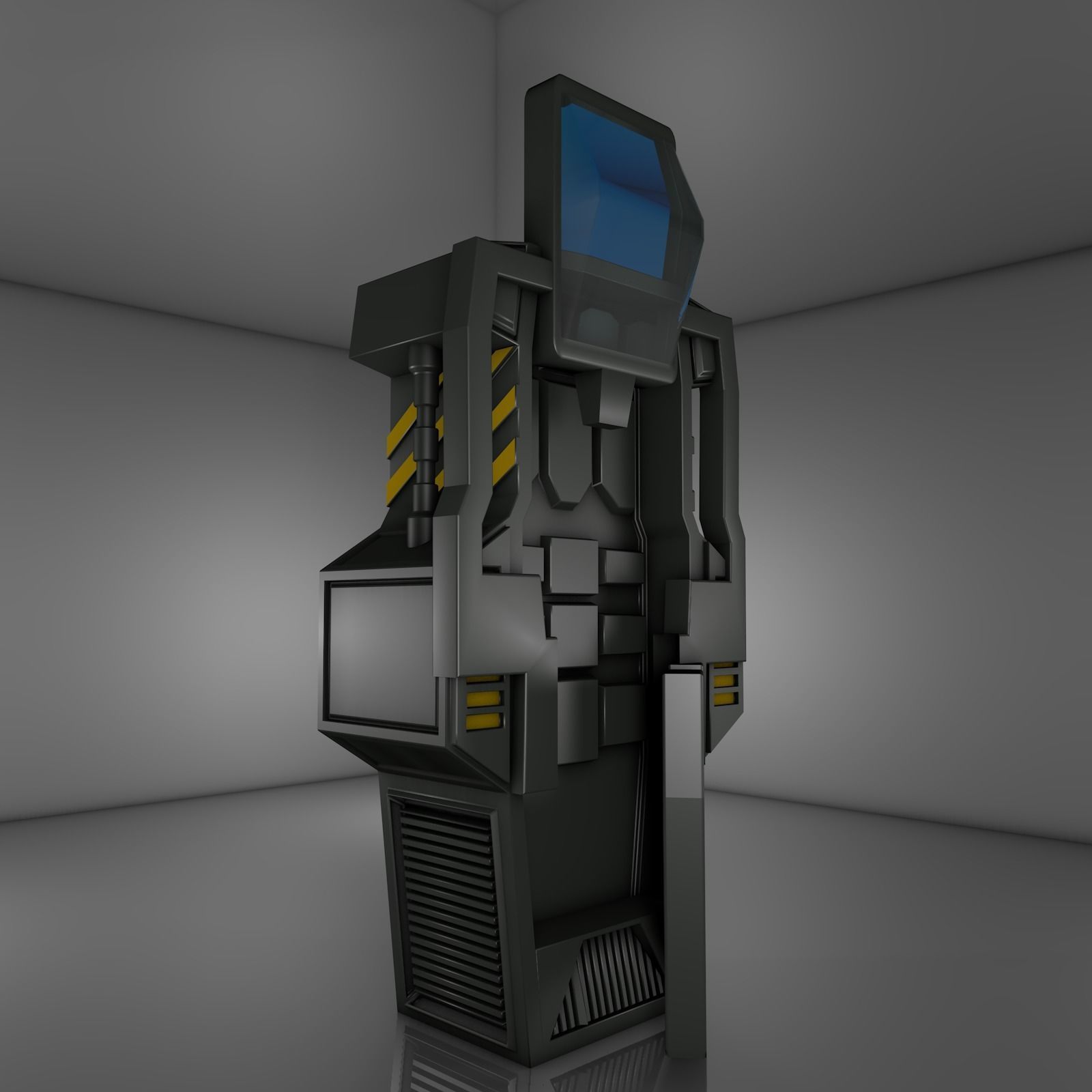 Sci Fi Incubator 3D model_3