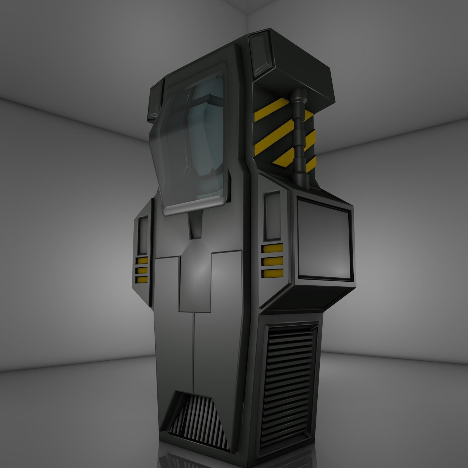 Sci Fi Incubator 3D model_12