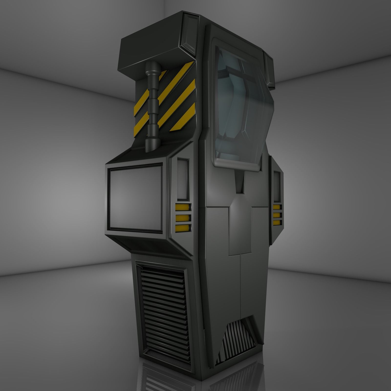 Sci Fi Incubator 3D model_10