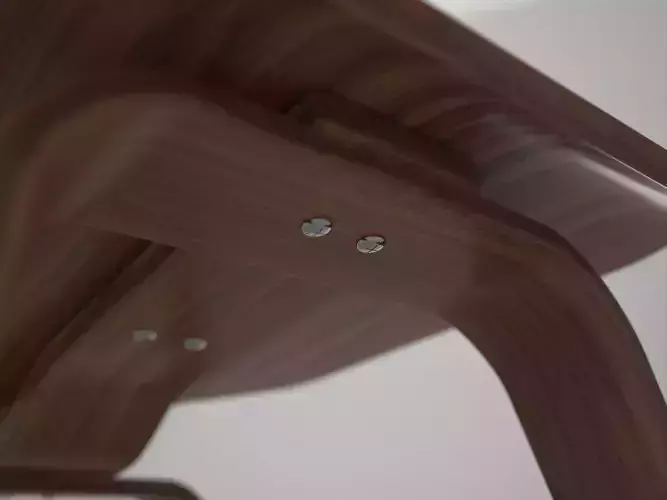 Vitra Plywood Chair LCW - 4K Texture