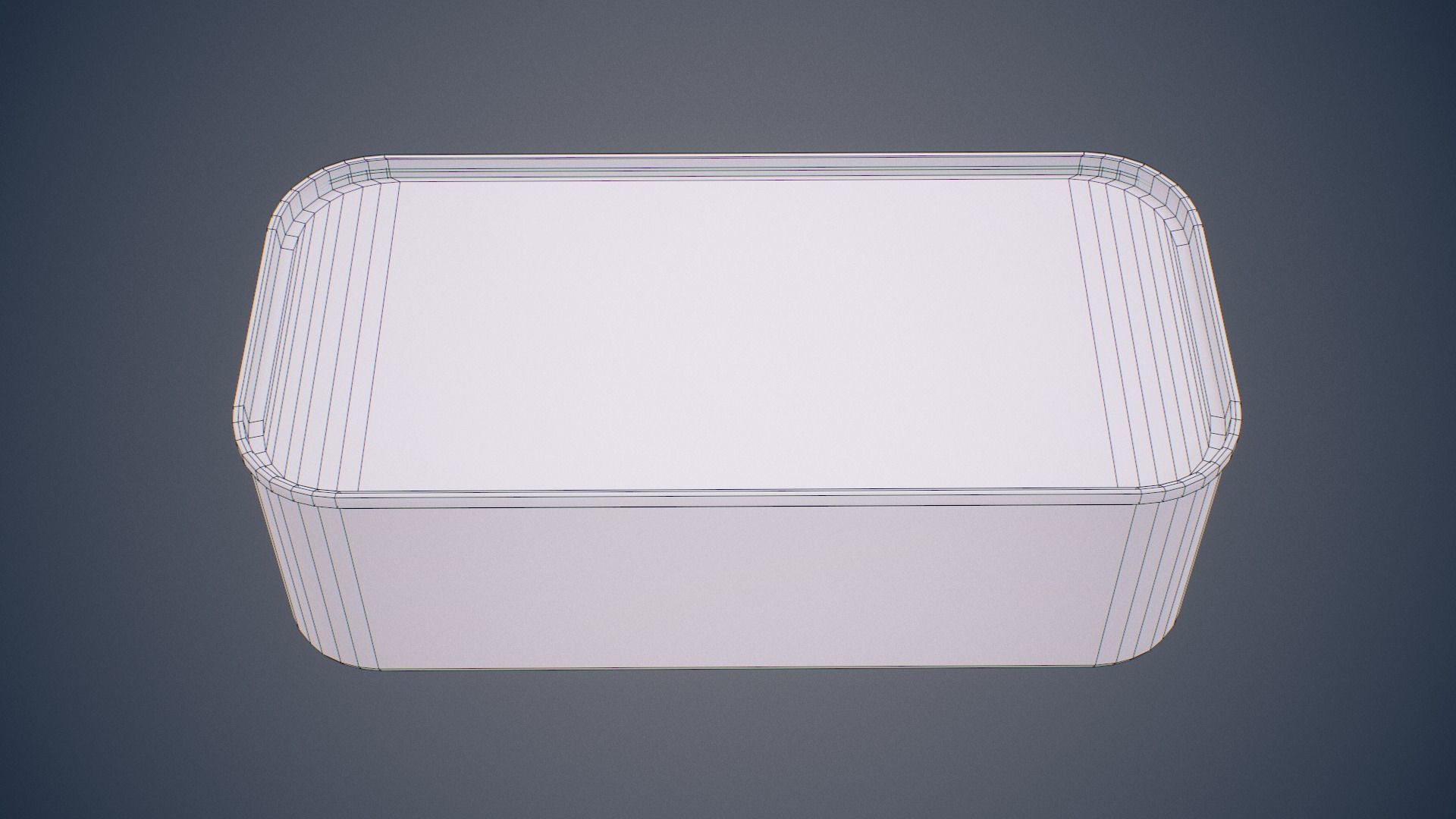 Soviet ammunition canister Low-poly 3D model_8