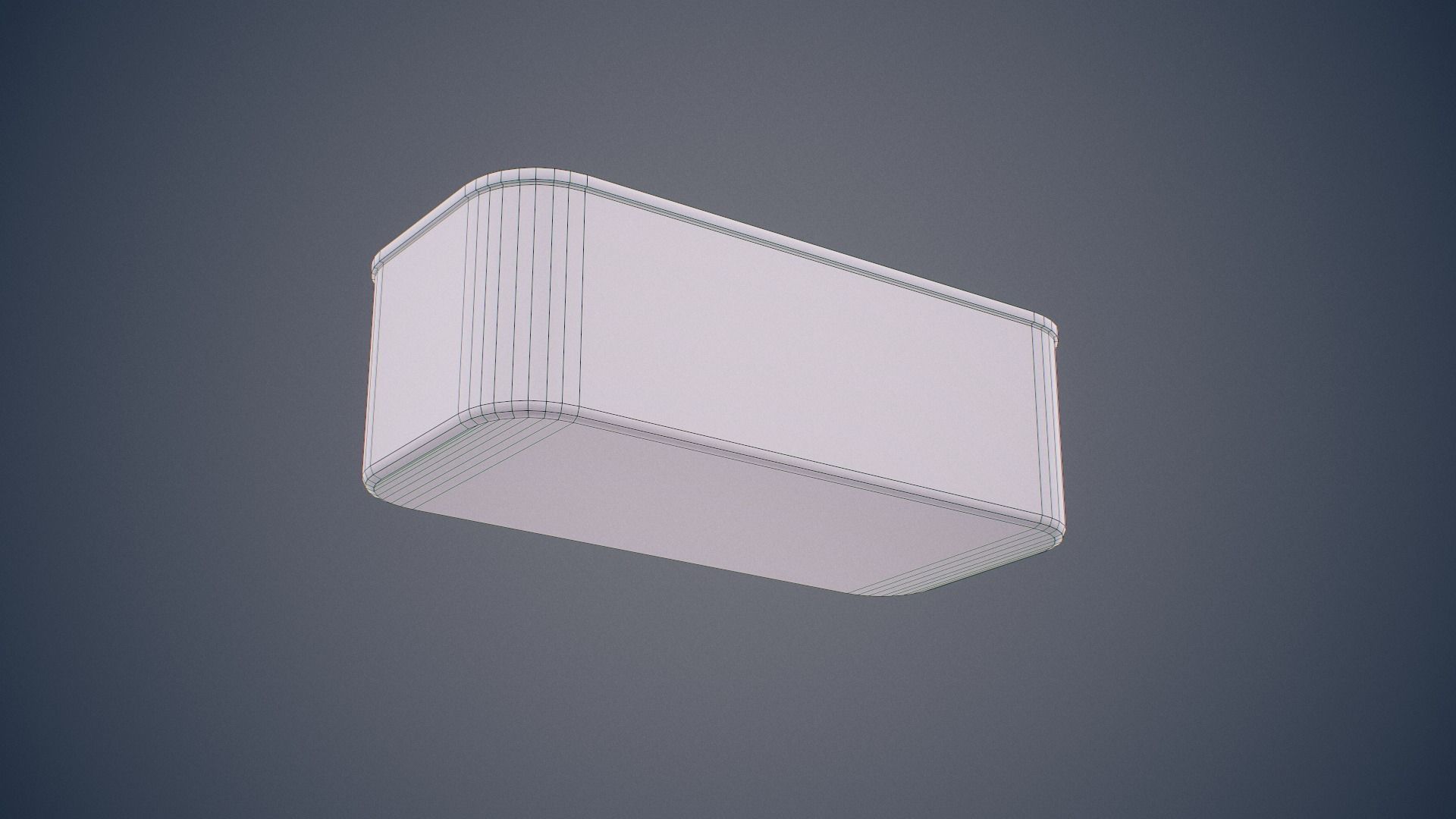 Soviet ammunition canister Low-poly 3D model_12