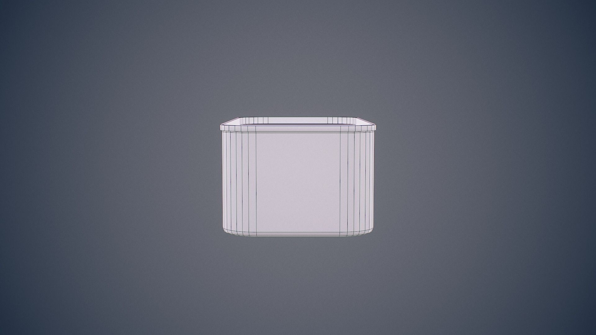 Soviet ammunition canister Low-poly 3D model_13