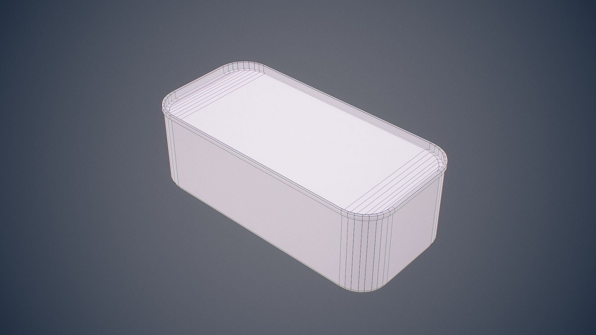 Soviet ammunition canister Low-poly 3D model_10